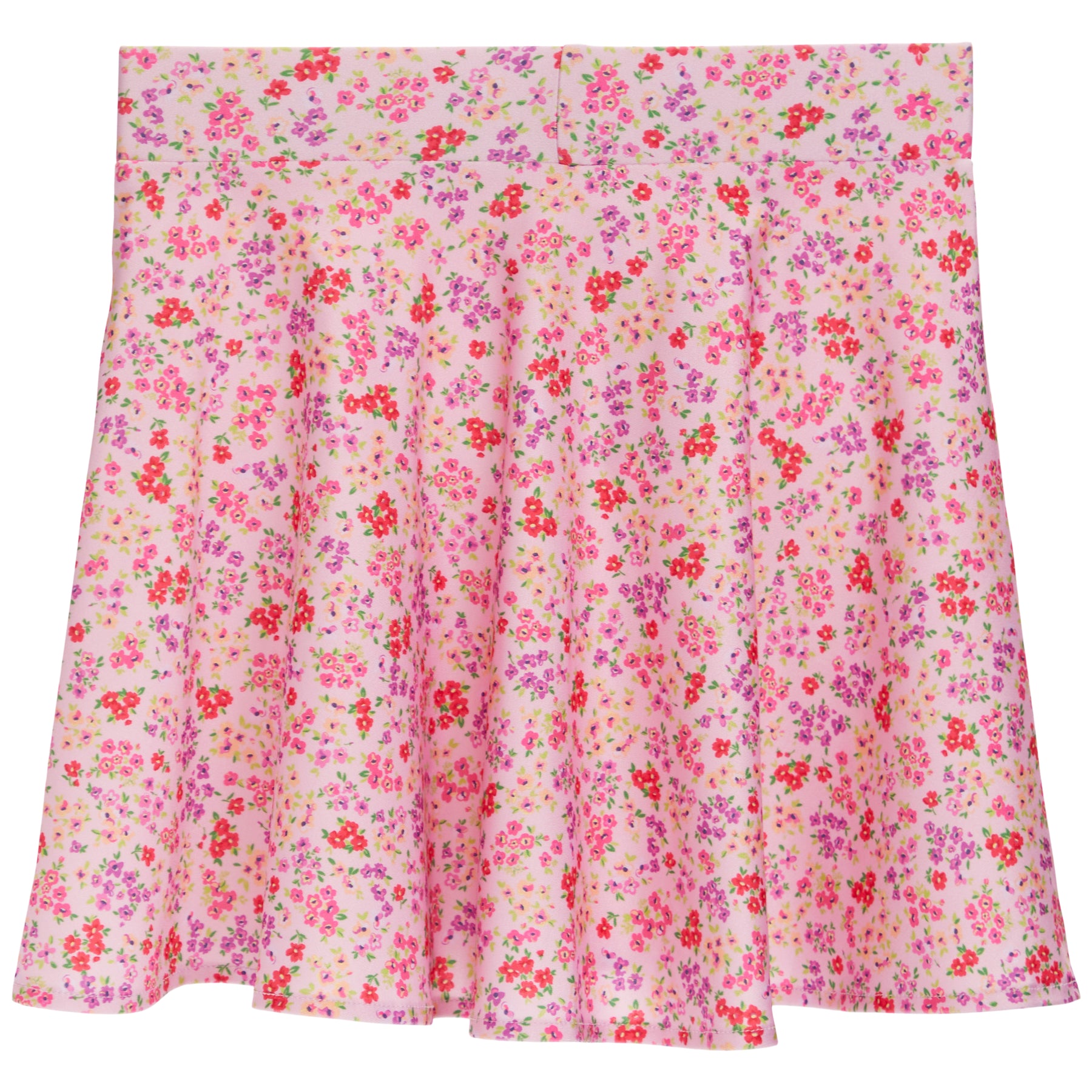 Mini Floral Skater Skirt