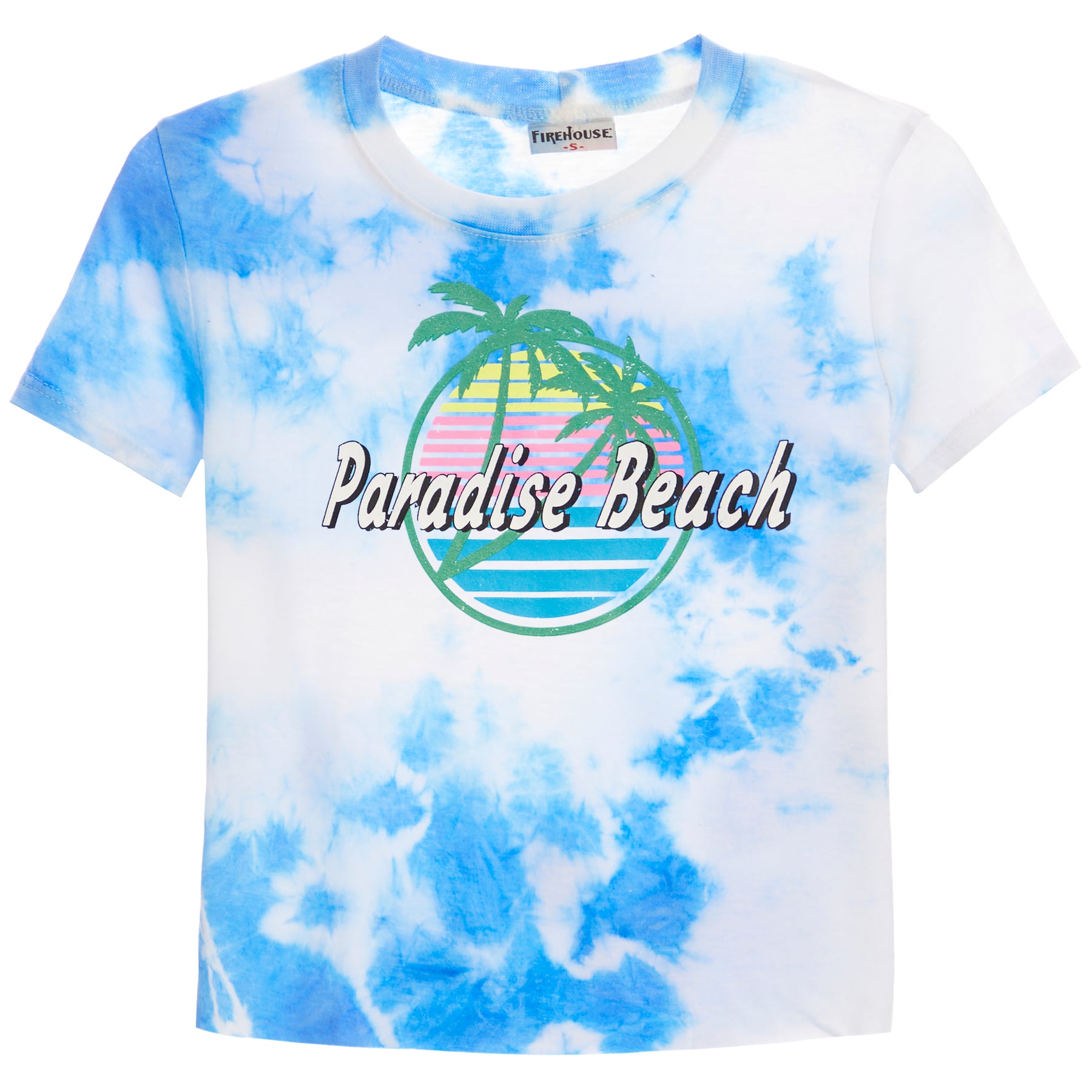 Paradise Beach Cloud Short Sleeve Tee