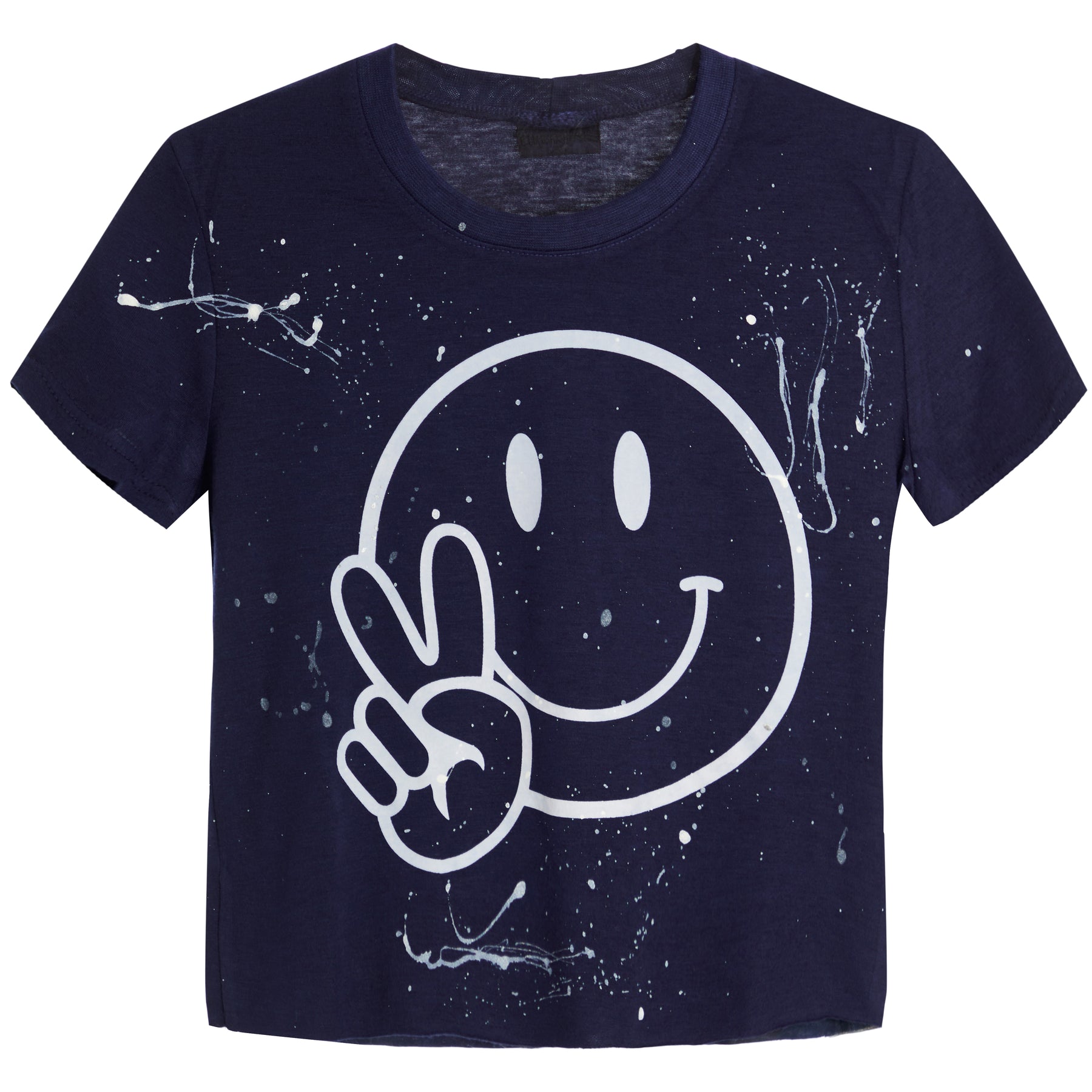Splatter Peace Finger Tee