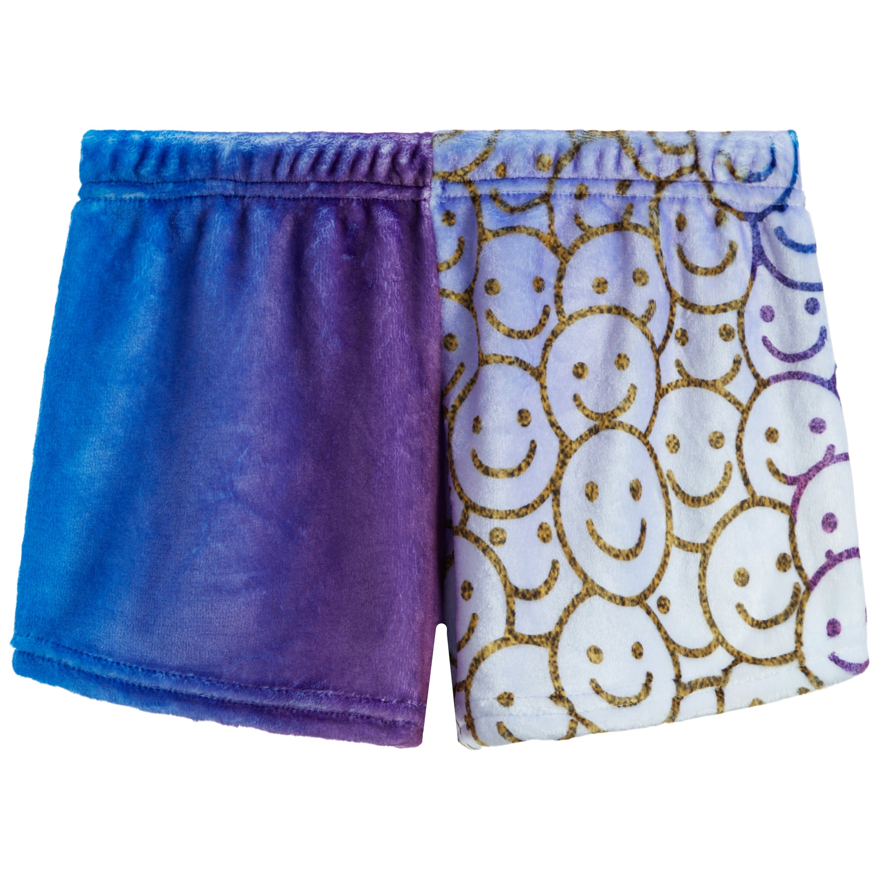 OG Glitter Smilie Fuzzy Lounge Shorts