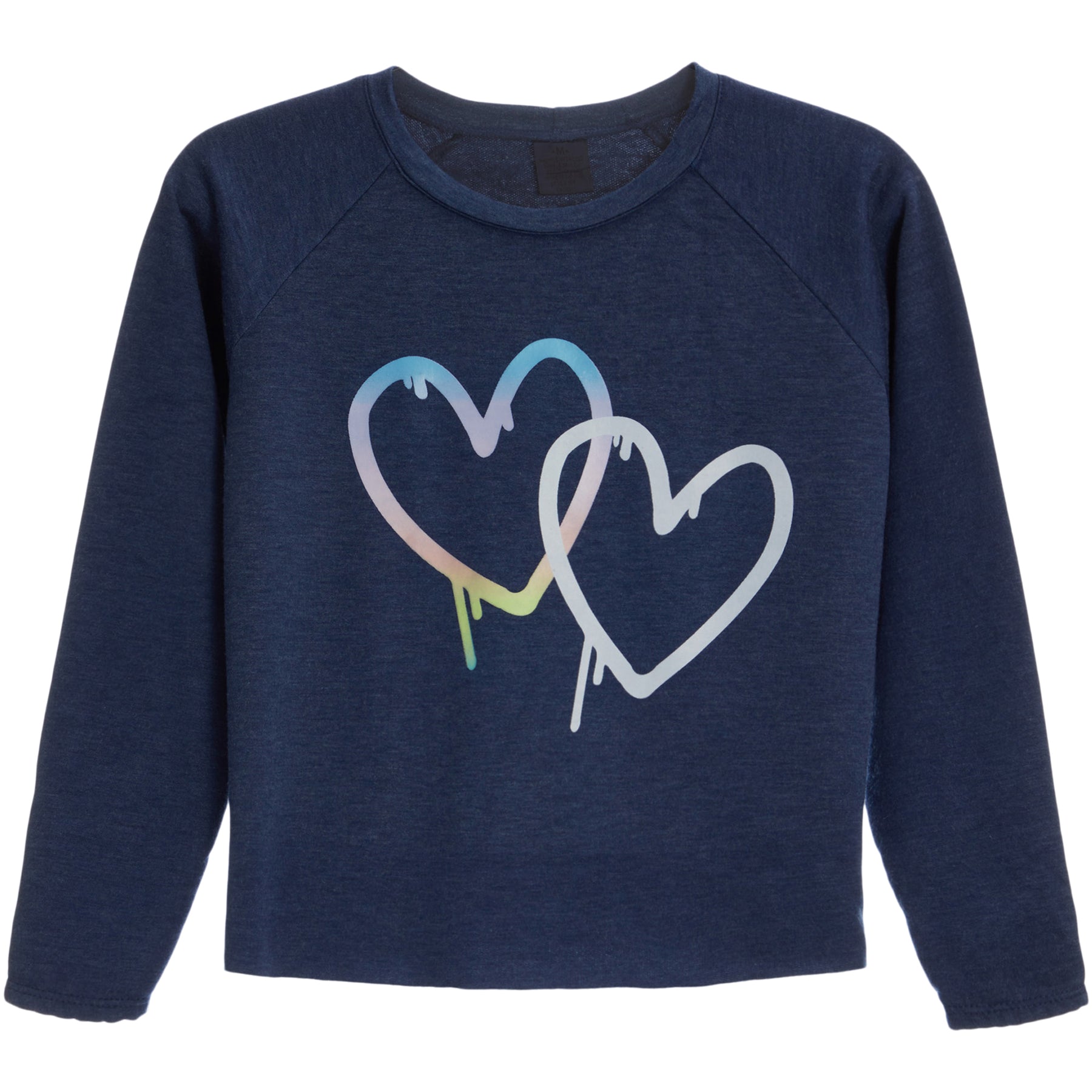 Double Heart Crew Pullover