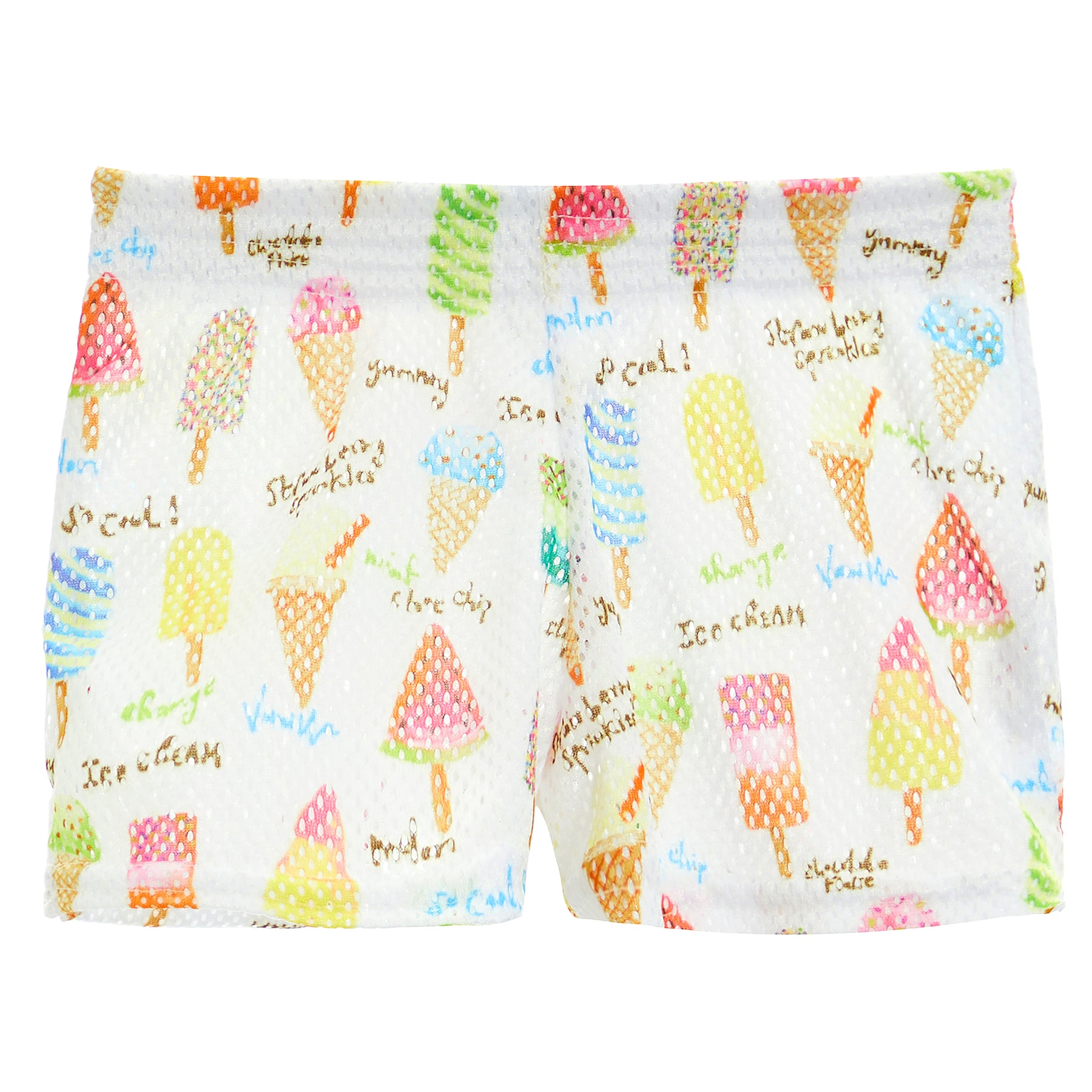 Mesh Short- Ice Cream