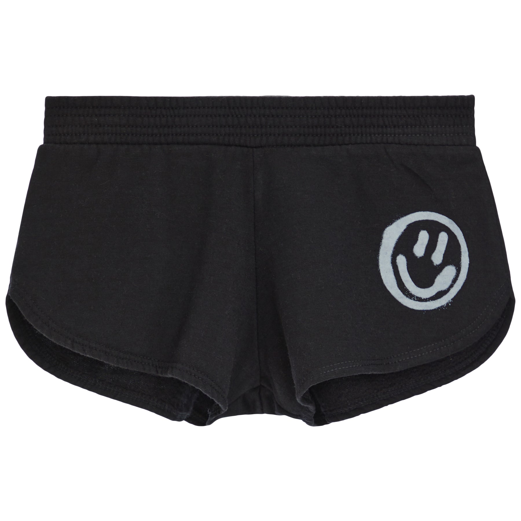 Spray Smiley Fleece Short