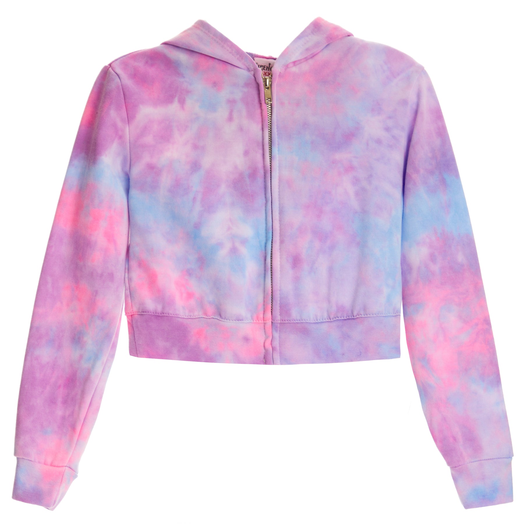 Charlie Tie Dye Zip Hoodie