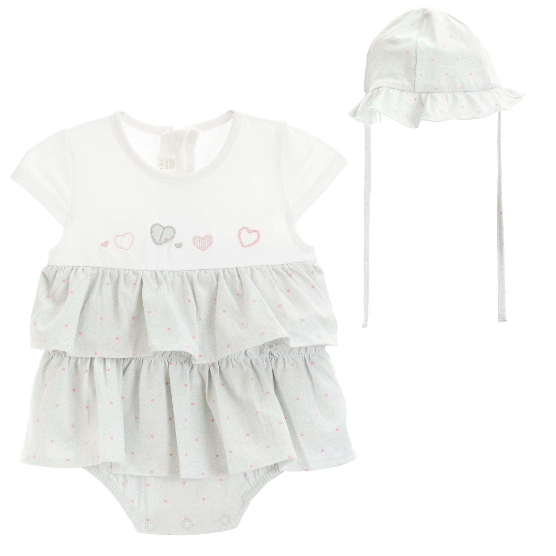 Skirted Onesie with Hat