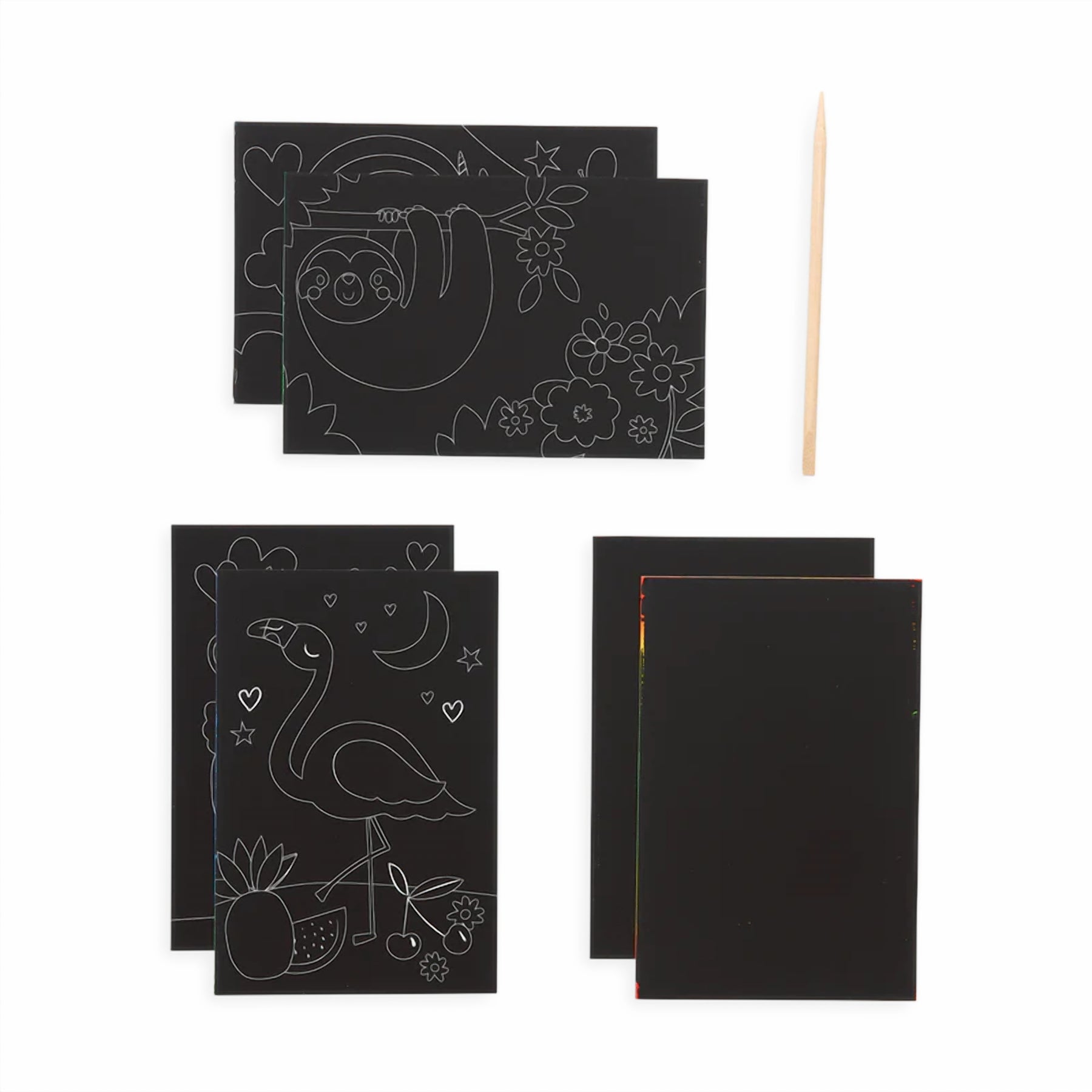 Mini Scratch & Scribble Art Kit Unicorn