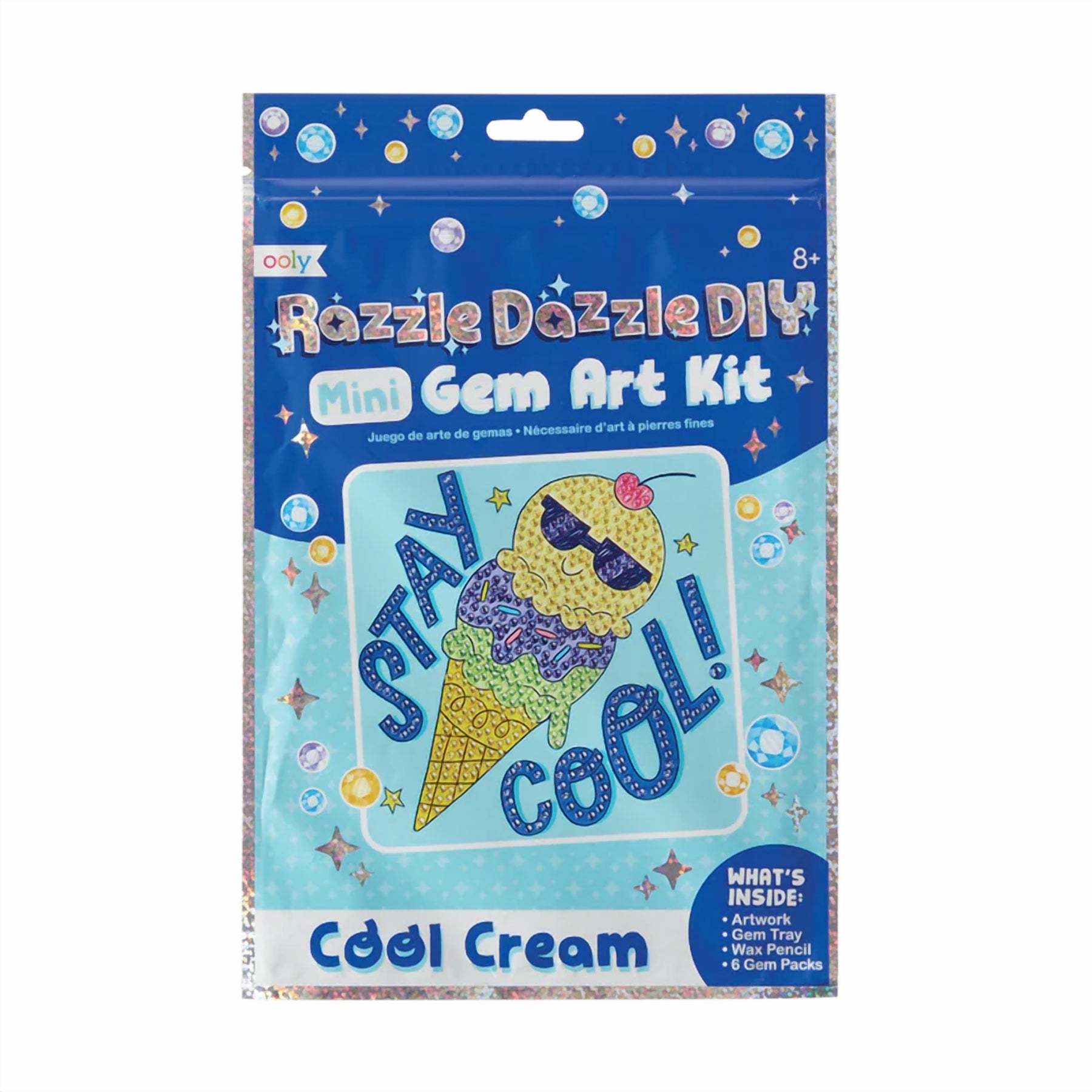 Gem Art Kit Razzle Dazzle Cool Cream