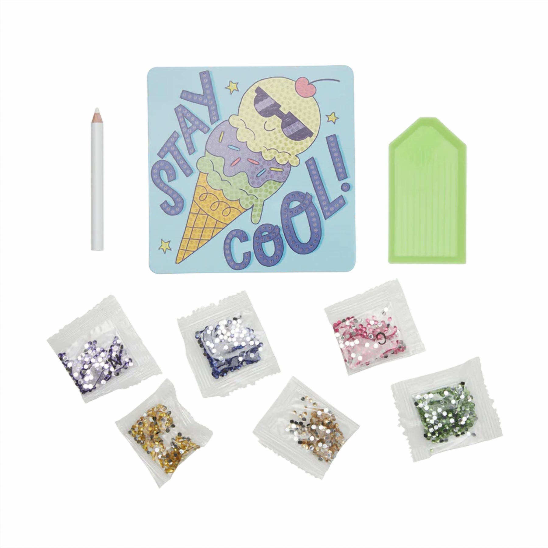 Gem Art Kit Razzle Dazzle Cool Cream