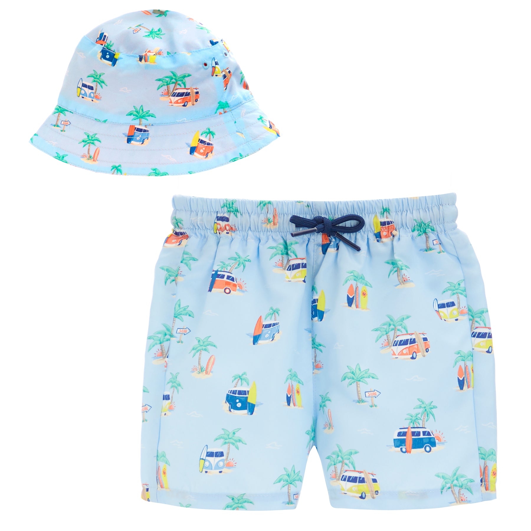 Swim Short & Hat Set