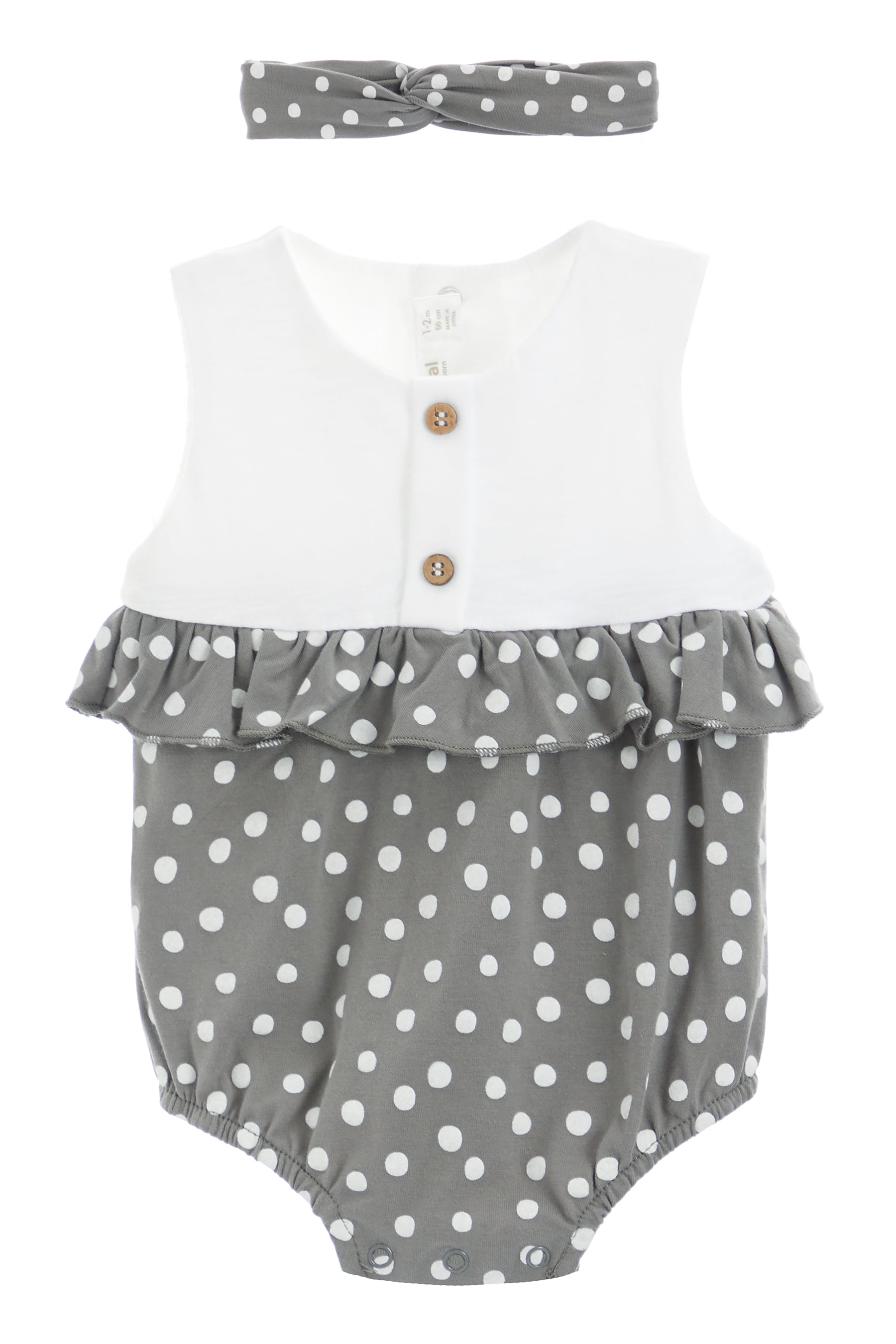 Polka Dot Bubble with Headband