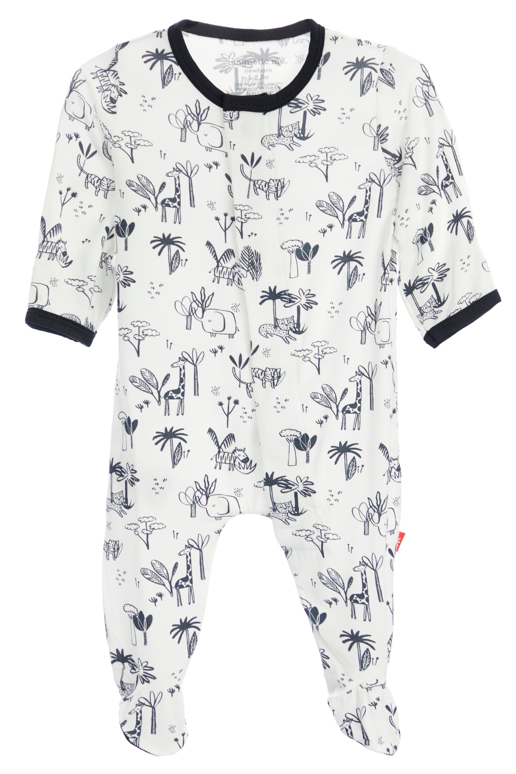 Modal Footie- Animal Safari