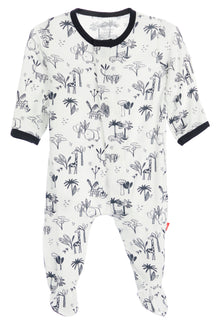 Modal Footie- Animal Safari