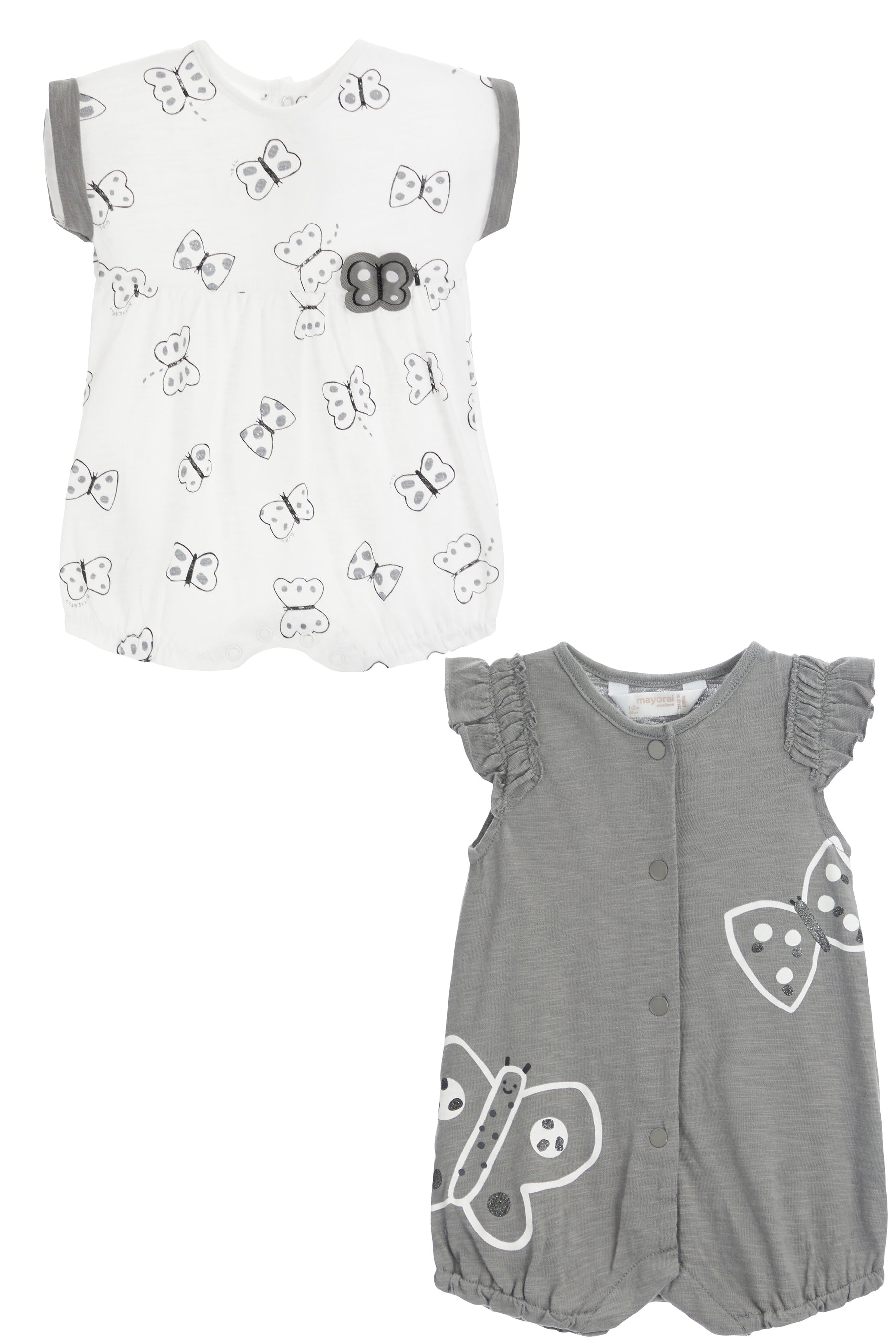 Butterfly 2 Pc Romper Set