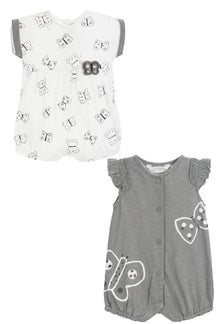 Butterfly 2 Pc Romper Set