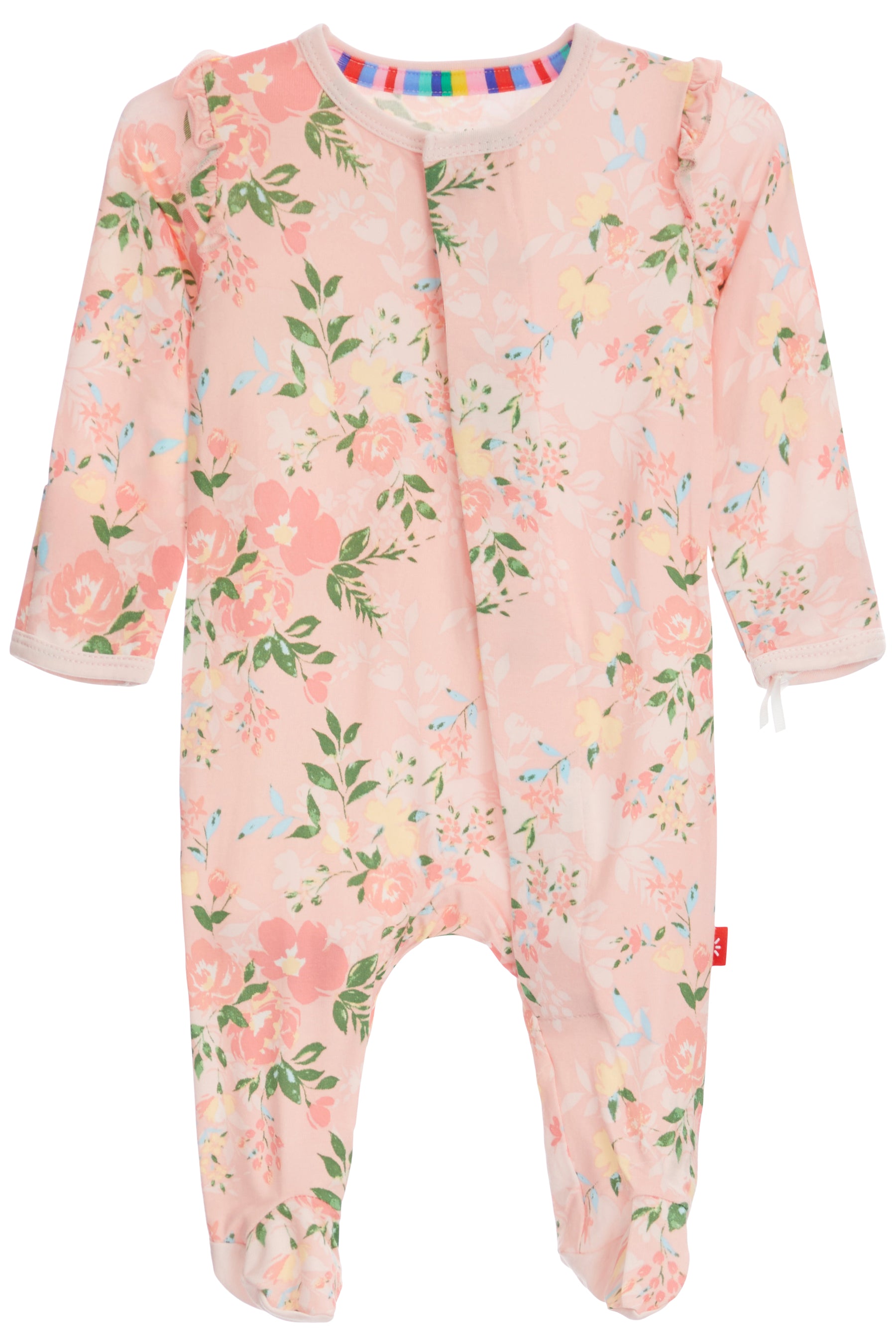 Modal Ruffle Footie- Ainslee