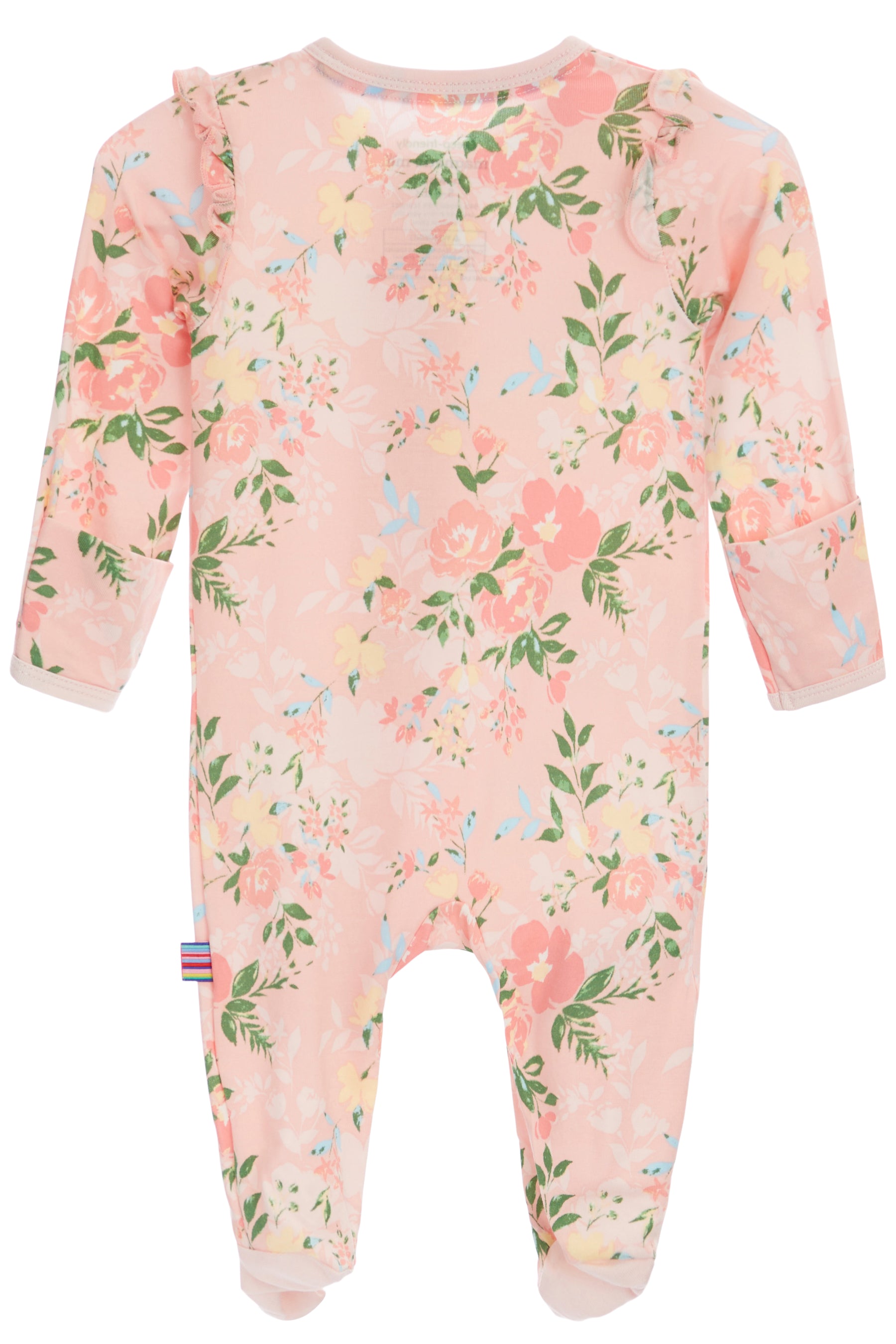 Modal Ruffle Footie- Ainslee