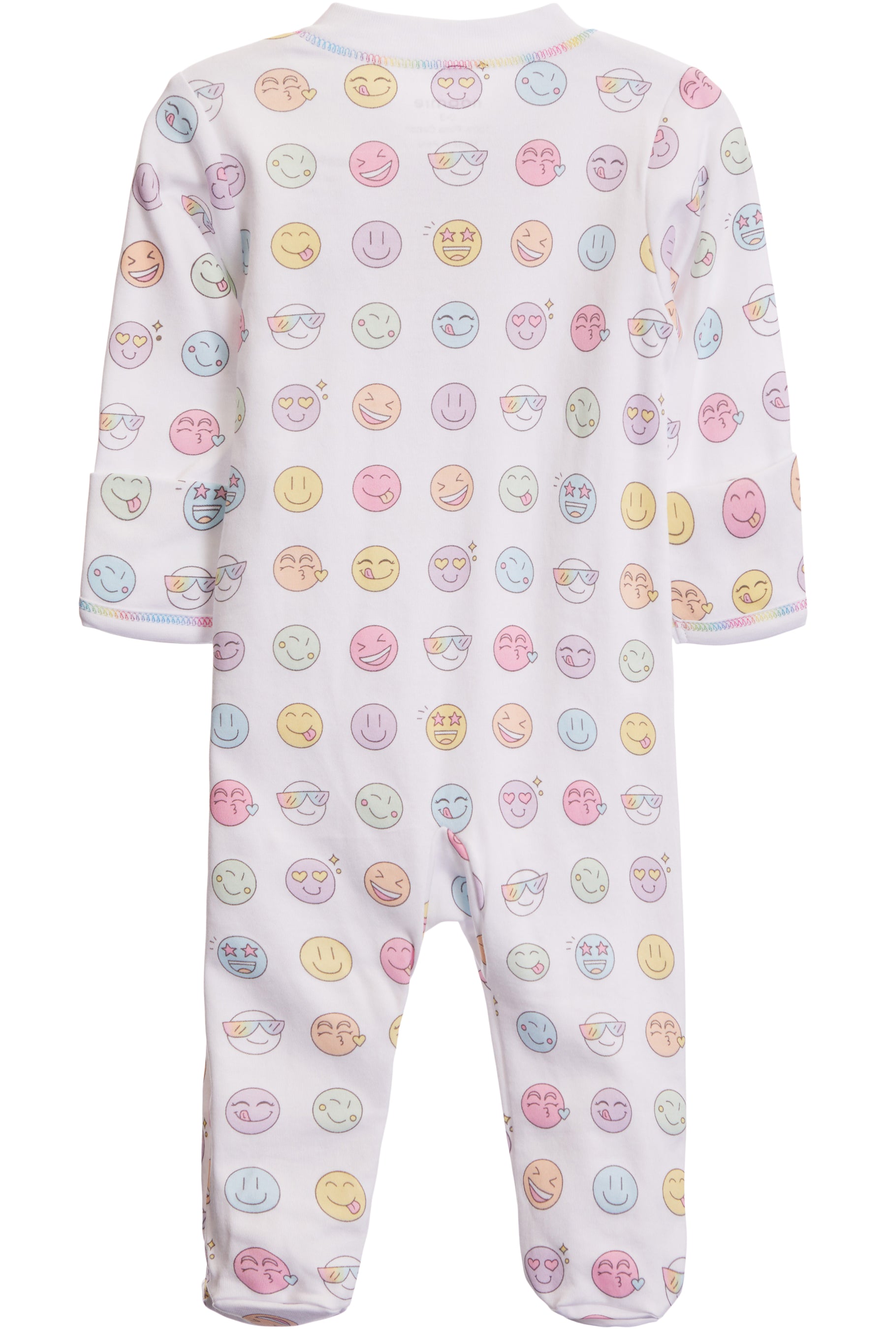 Footie- Rainbow Smiley