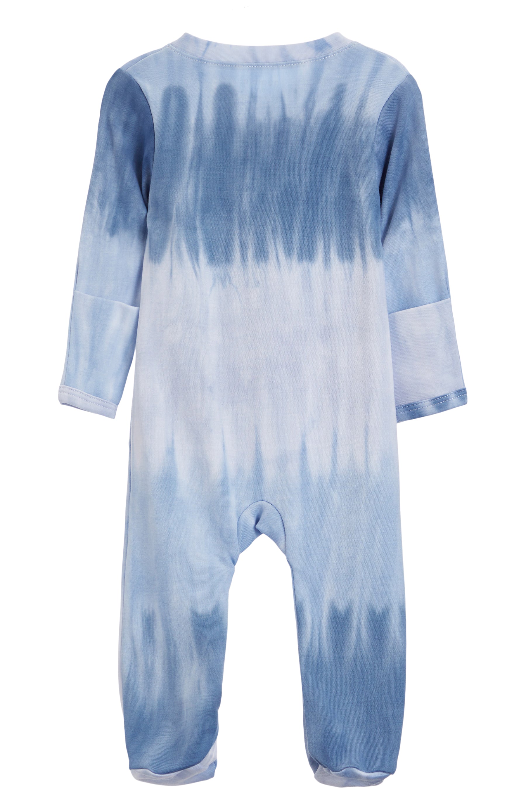 Footie-Blue Tie Dye