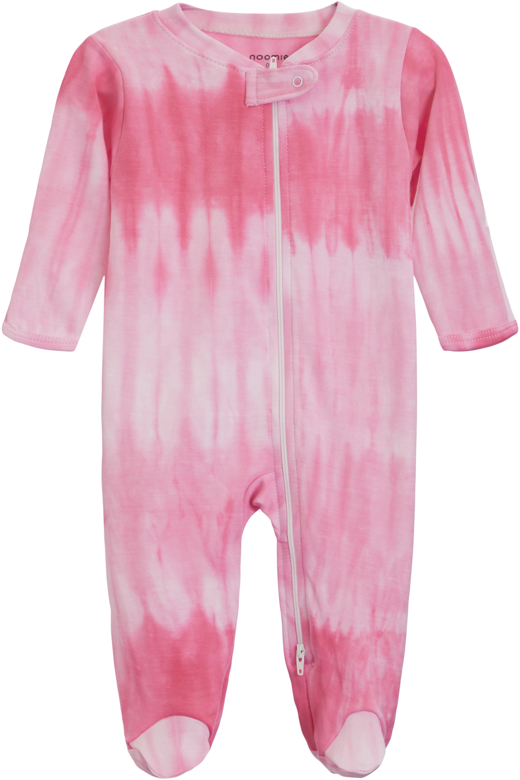 Footie- Pink Tie Dye