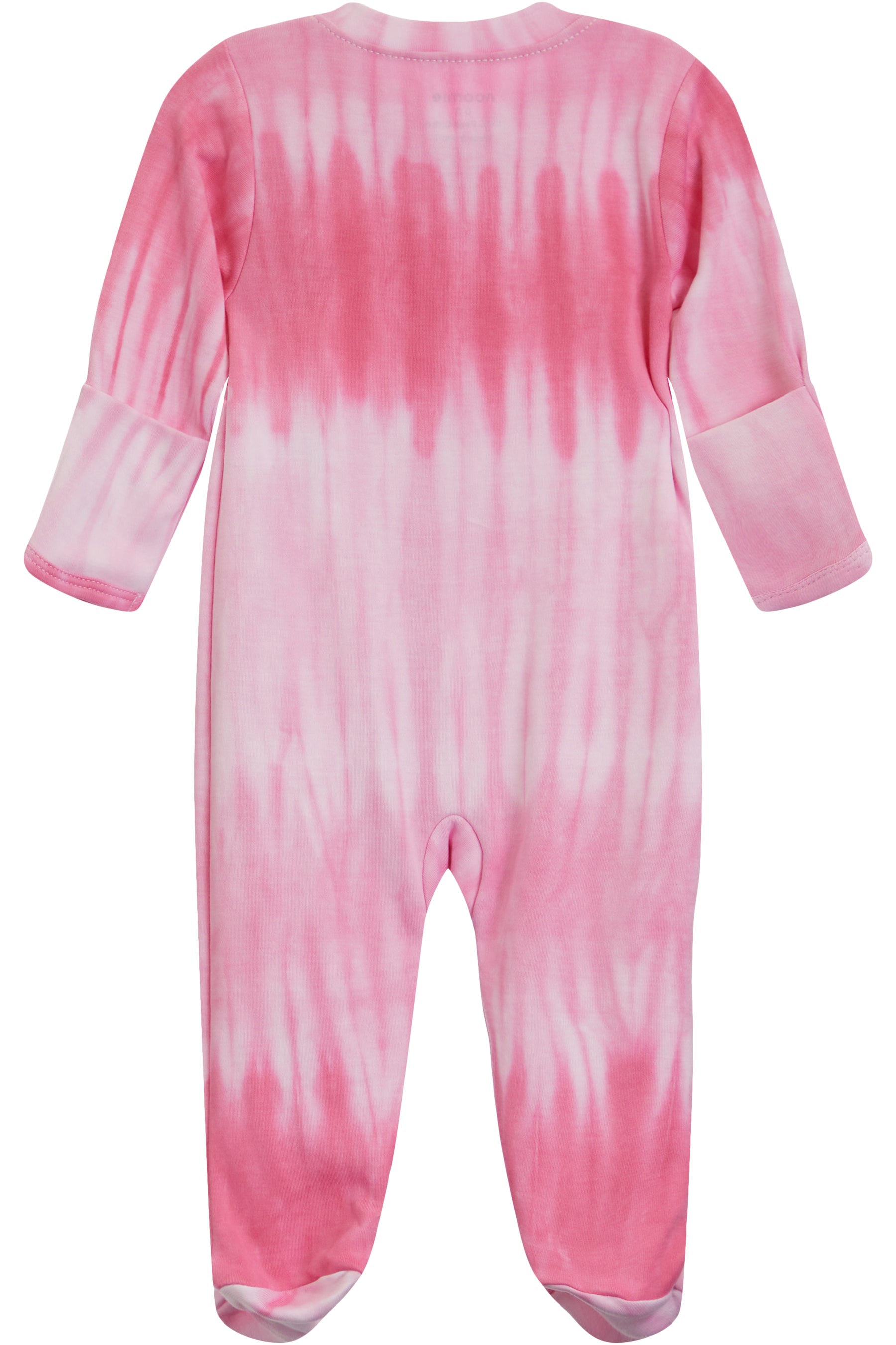 Footie- Pink Tie Dye