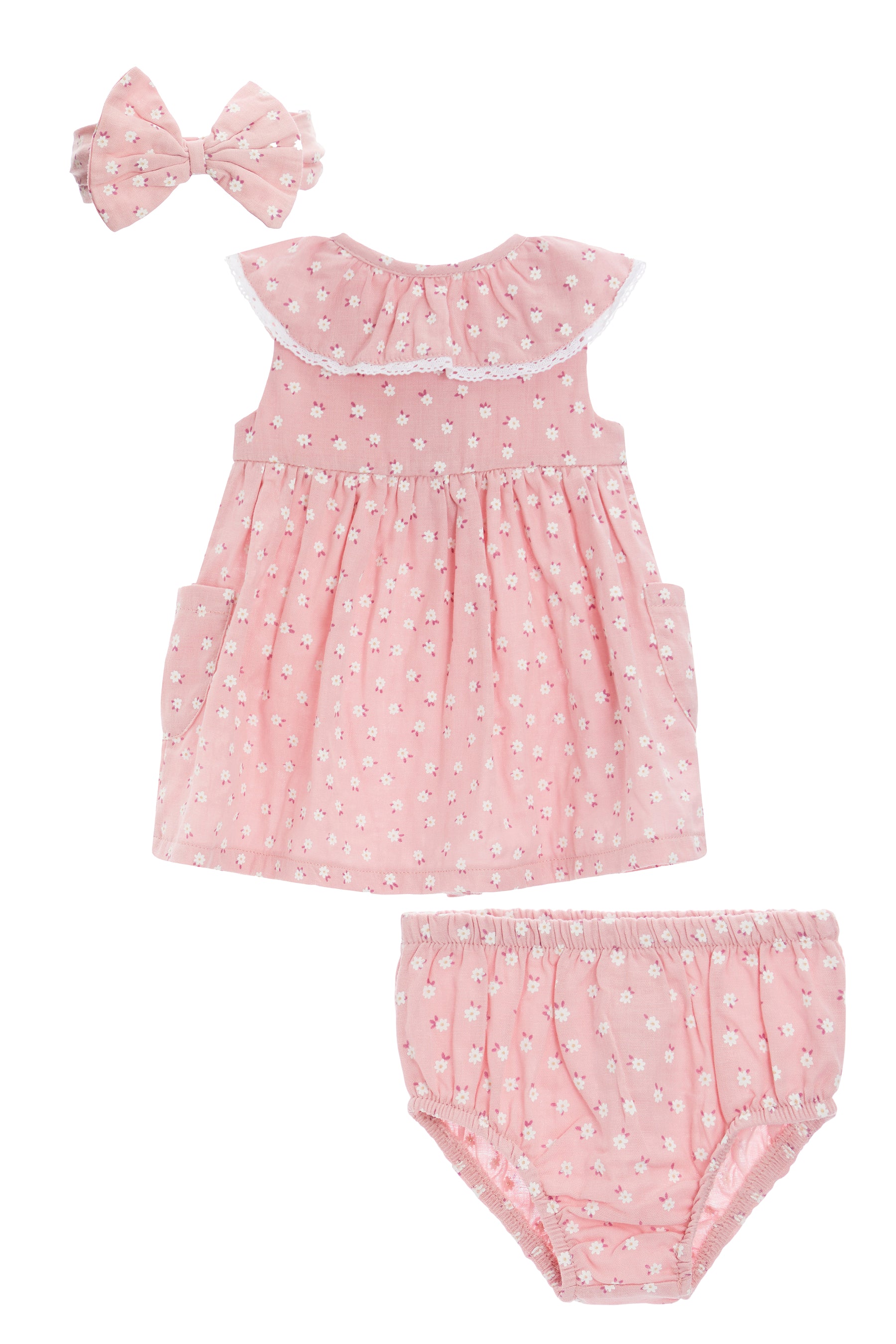 Floral Dress with Diaper Cover