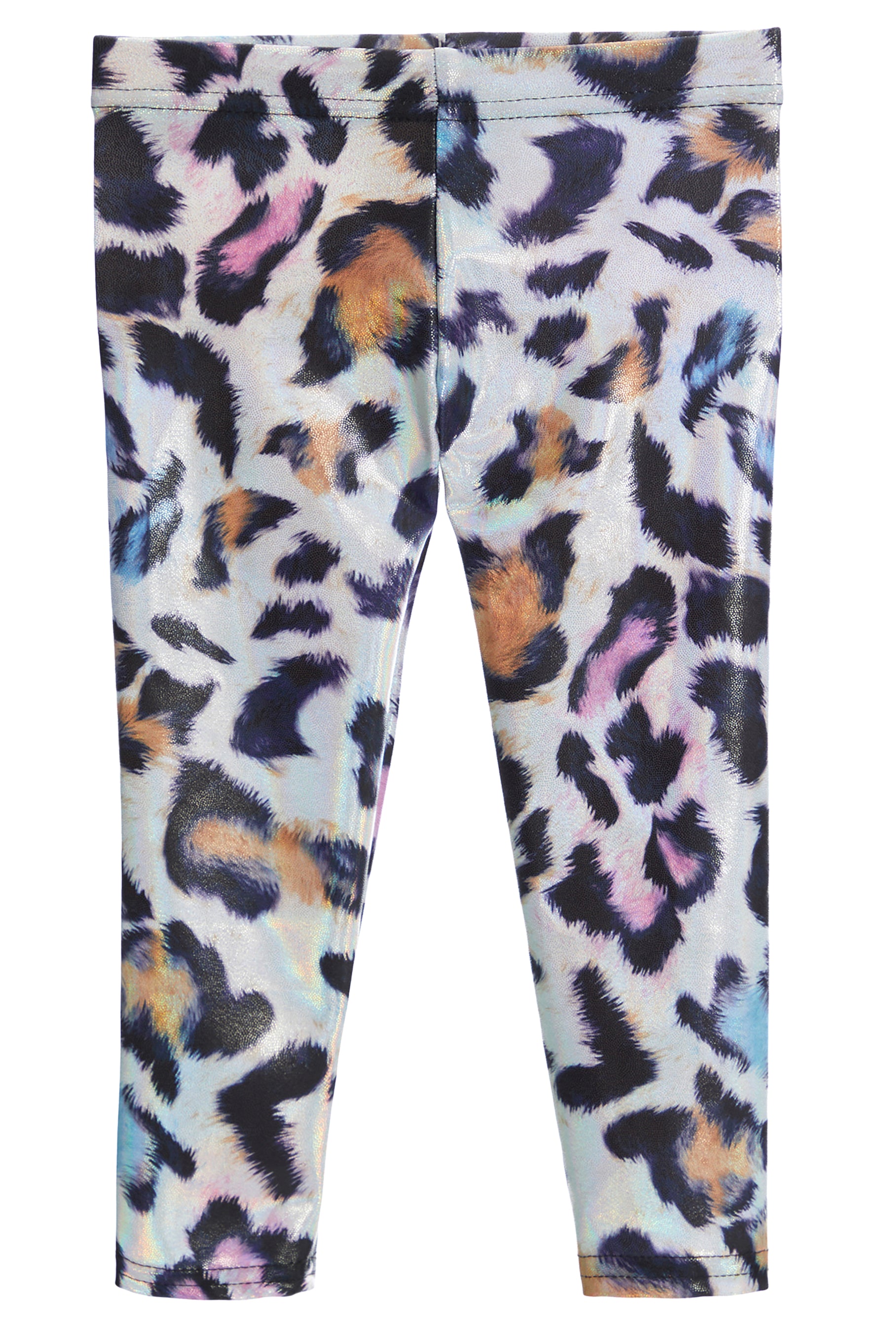 Fuzzy Leopard Legging
