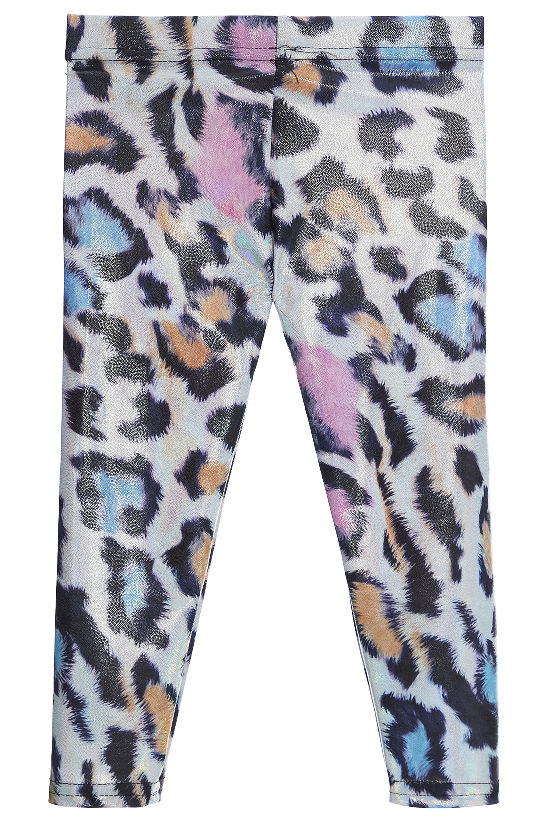 Fuzzy Leopard Legging