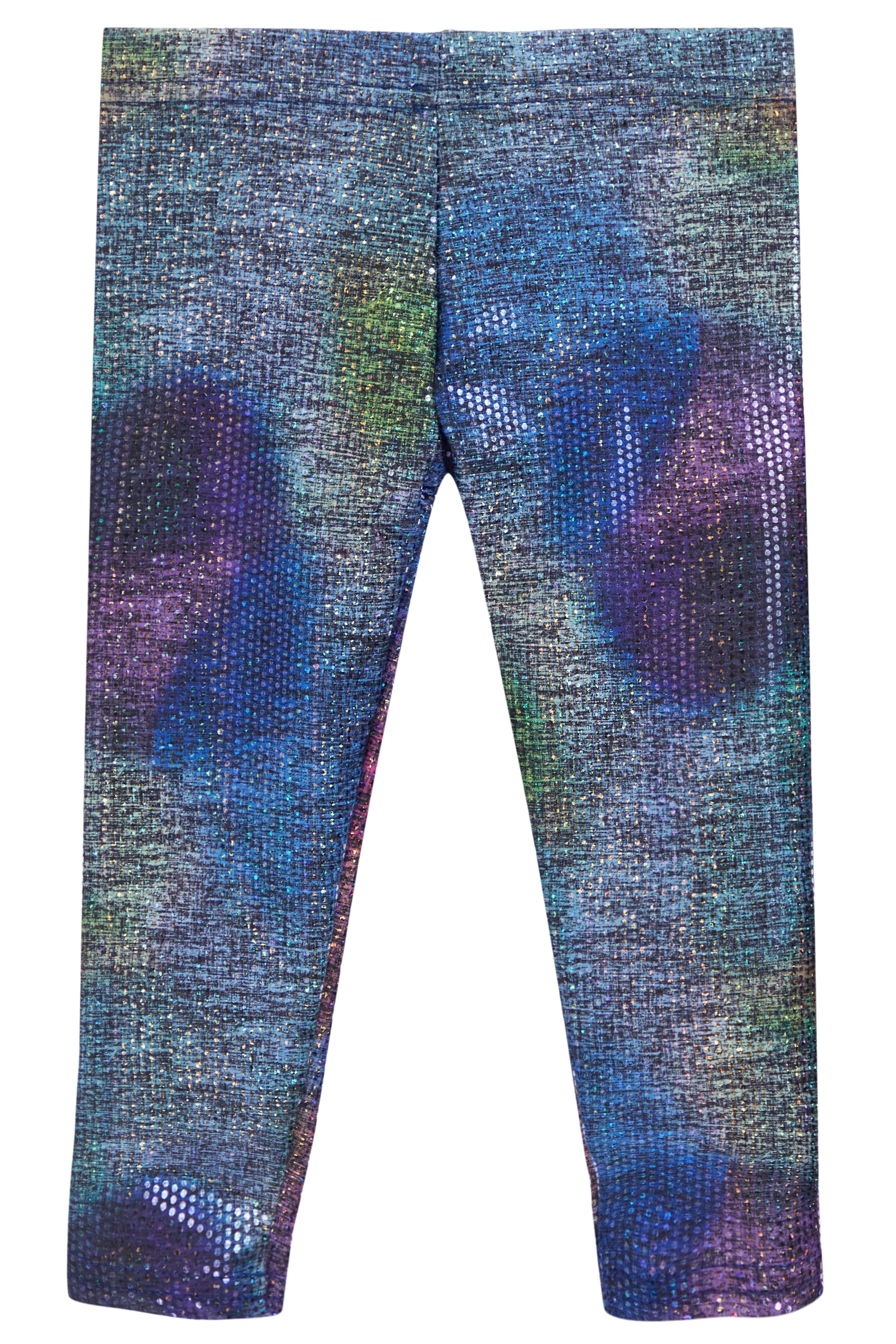 Glitter Tie Dye Cloud Legging