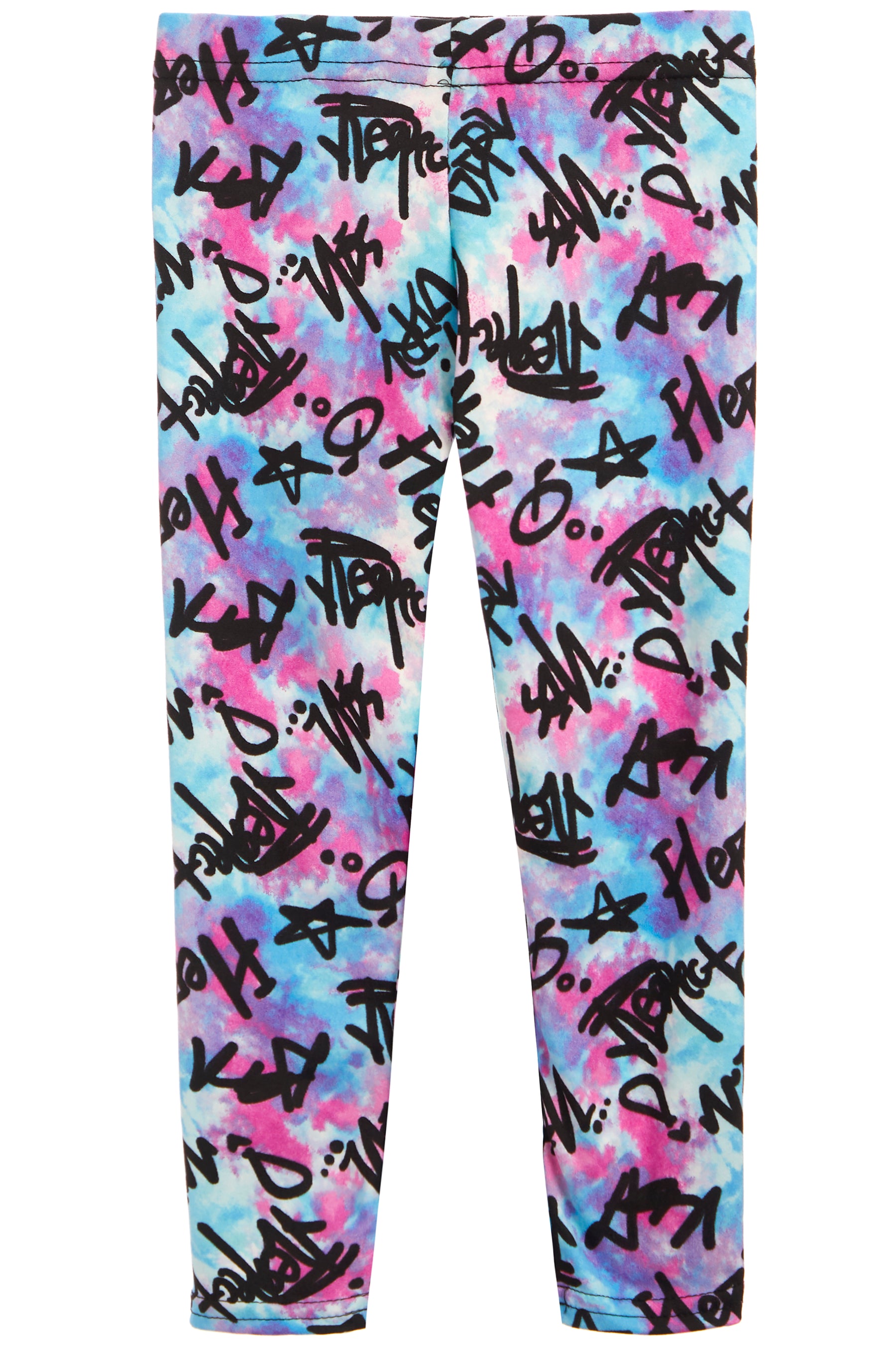 Legging- Blue Graffiti
