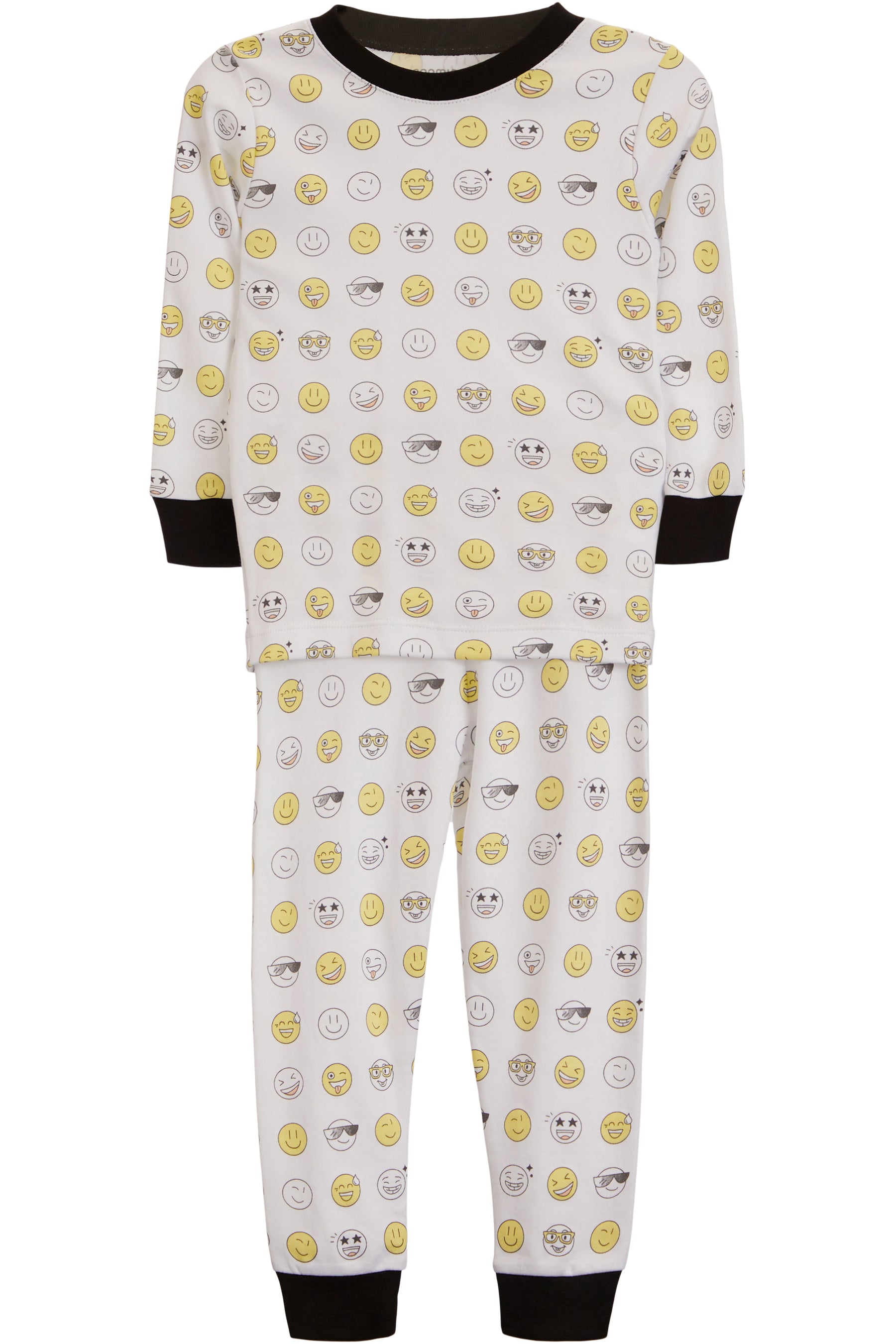 Two Piece Pj Happy Faces