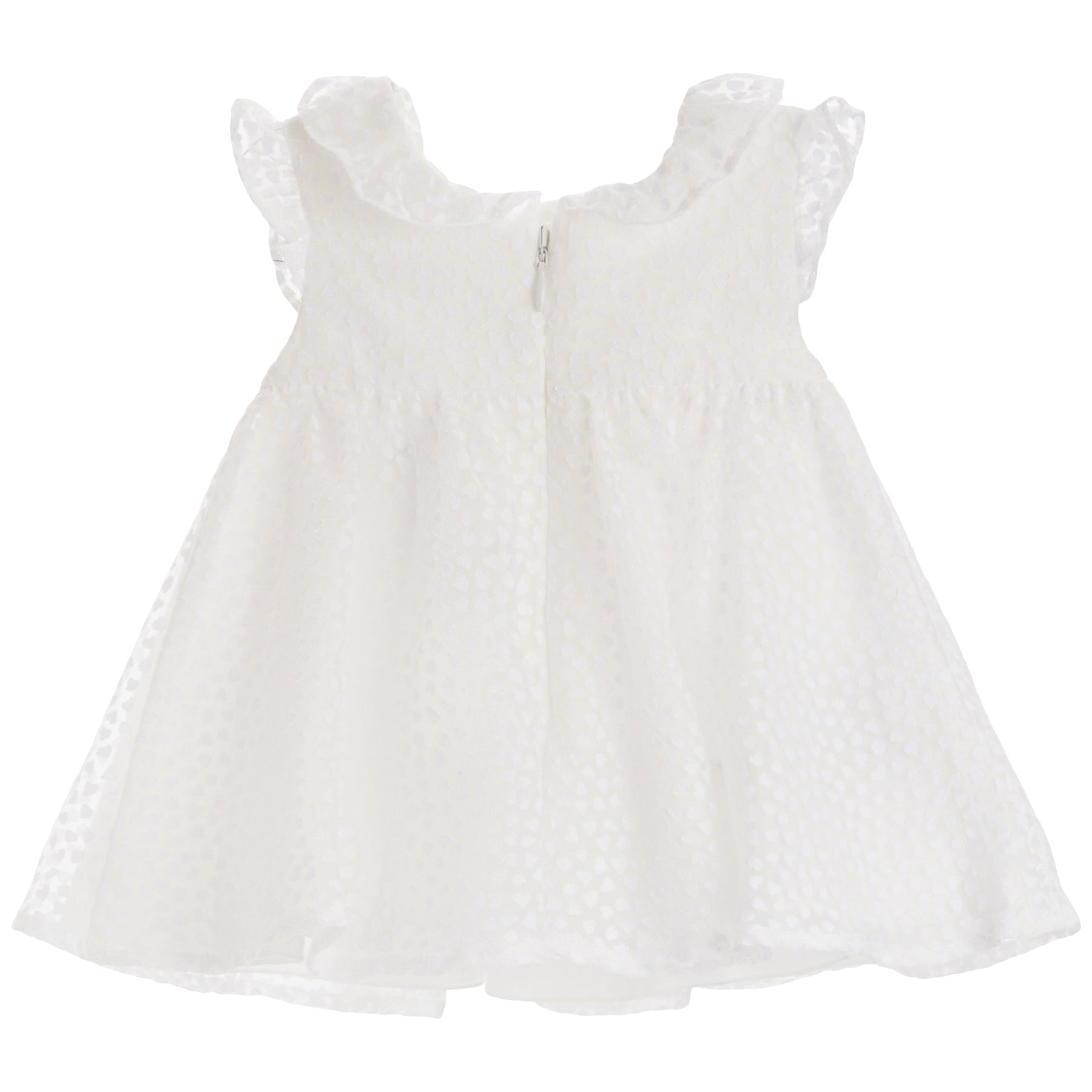 Dress with Burnout Hearts