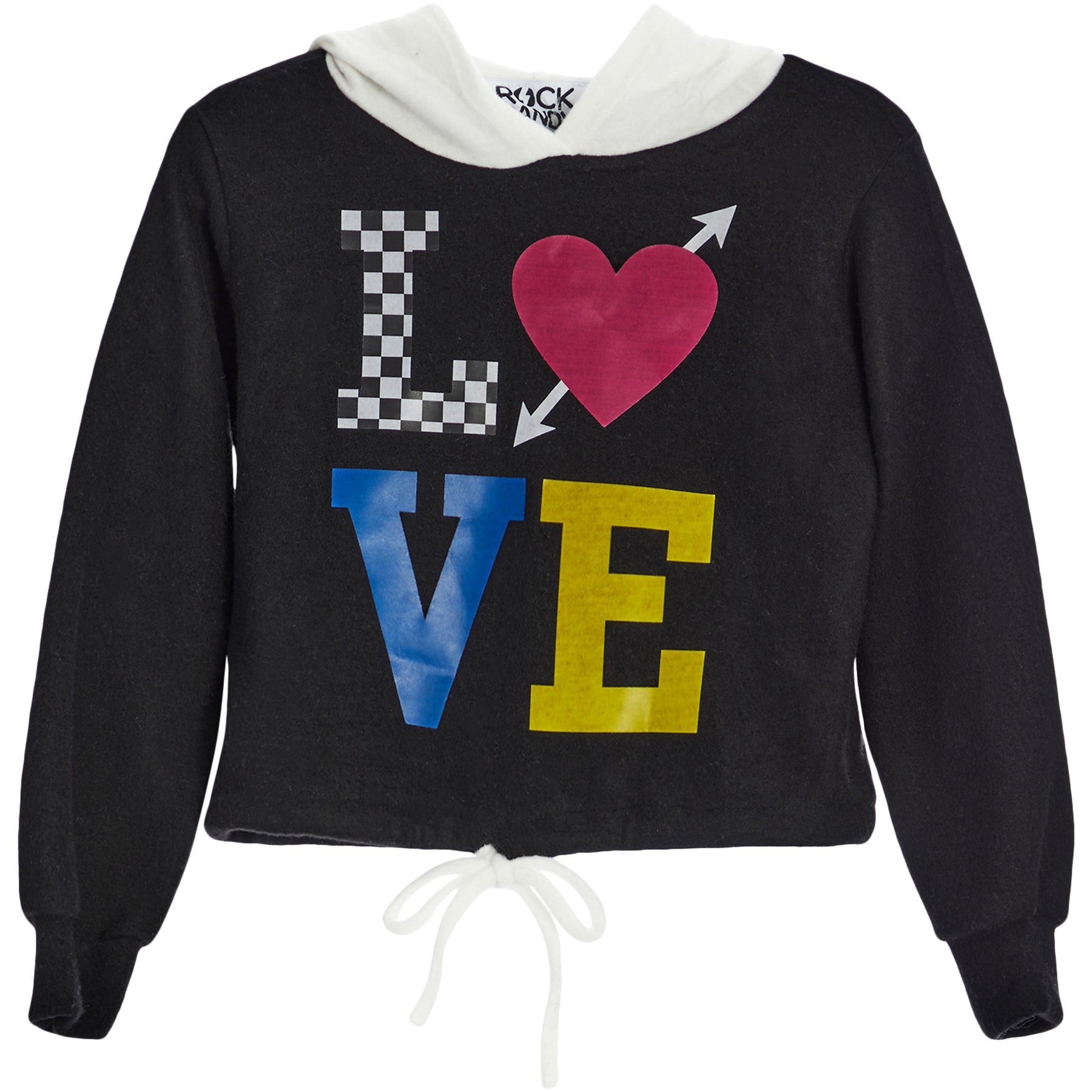 Checker Love Hacci Hoodie