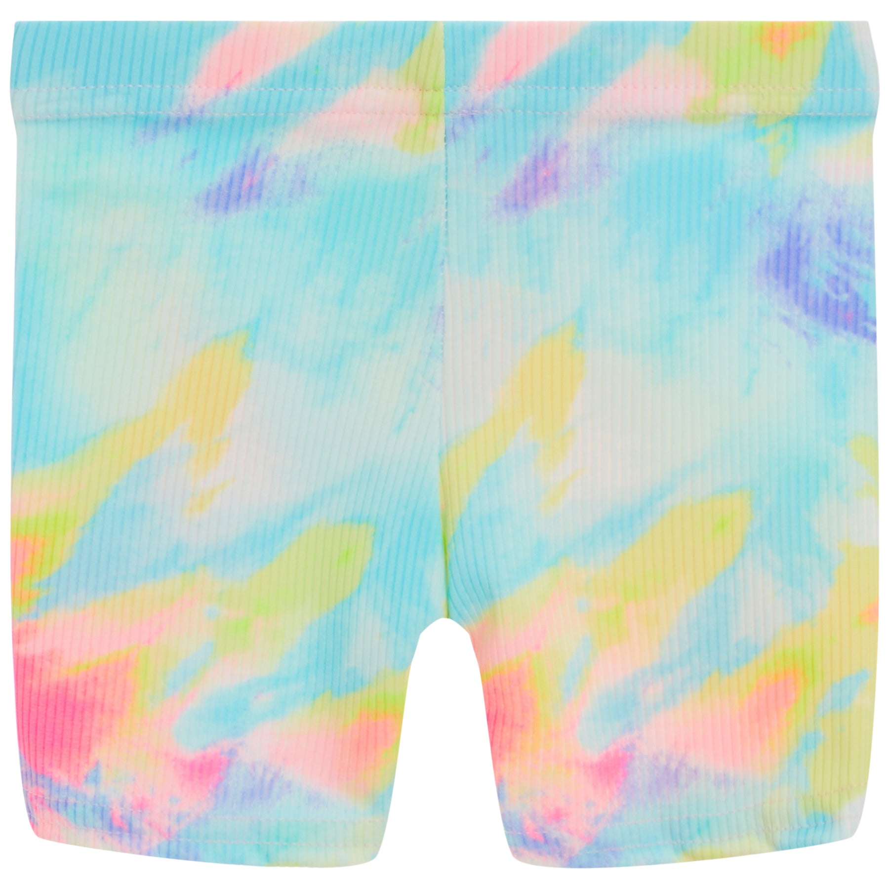 Bike Short- Neon Tie Dye Rib
