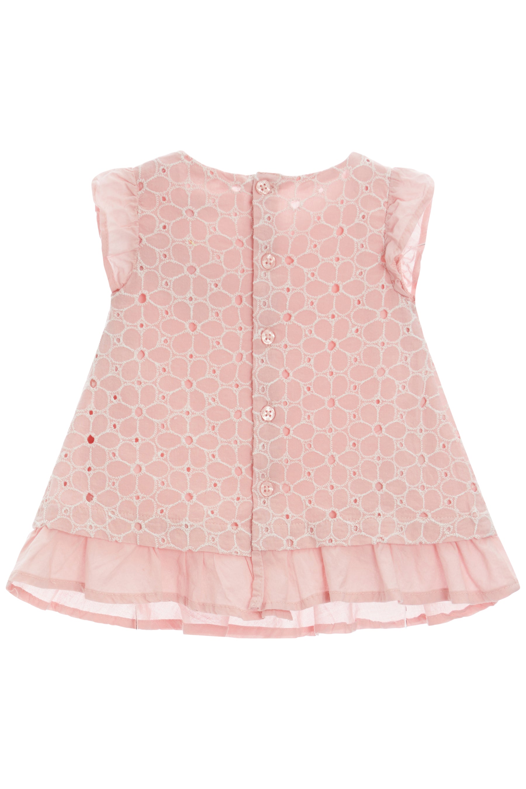 Eyelet Dress with Diaper Cover