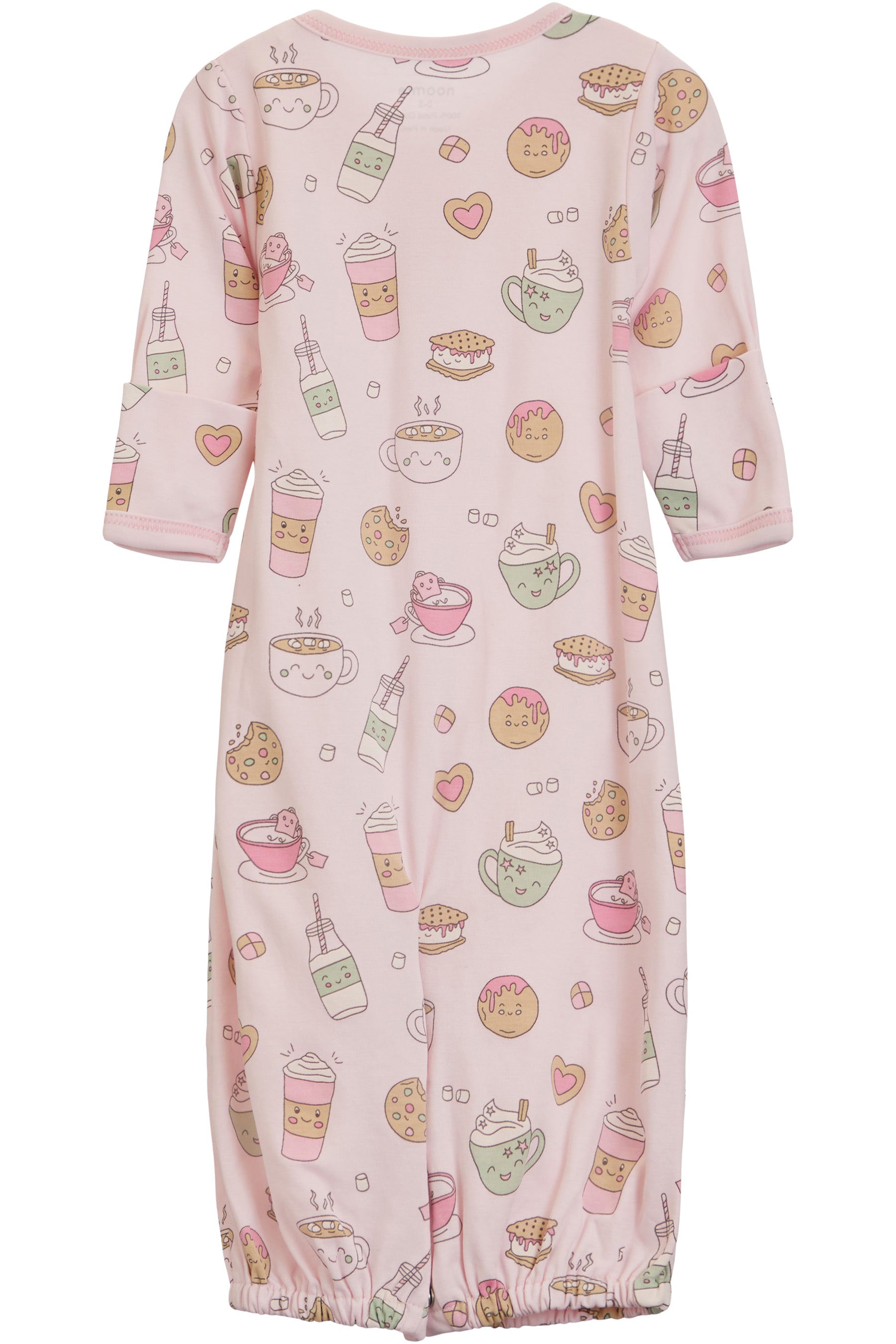 Convertible Gown- Milk & Cookies