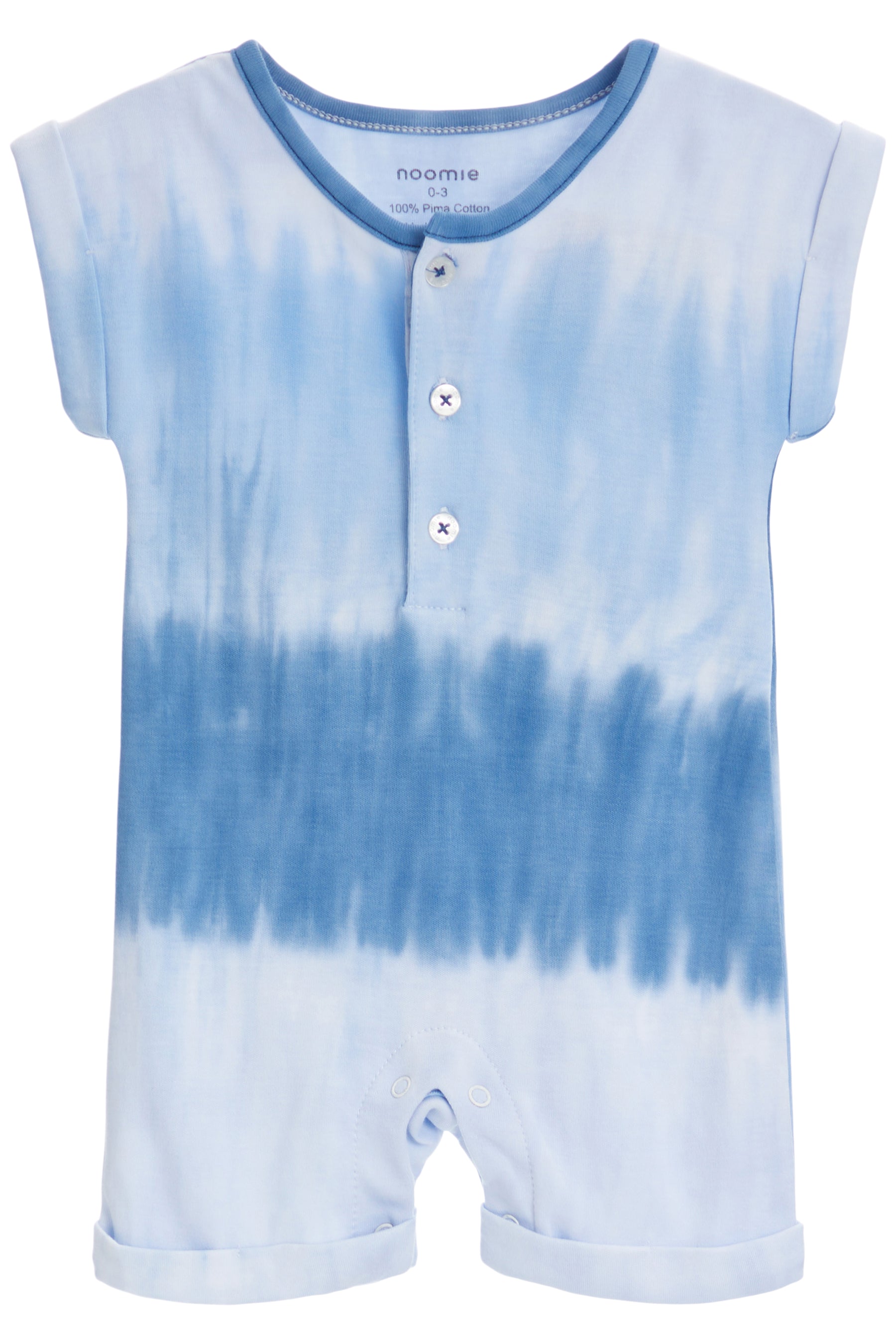 Romper Gradient Tie Dye Blue