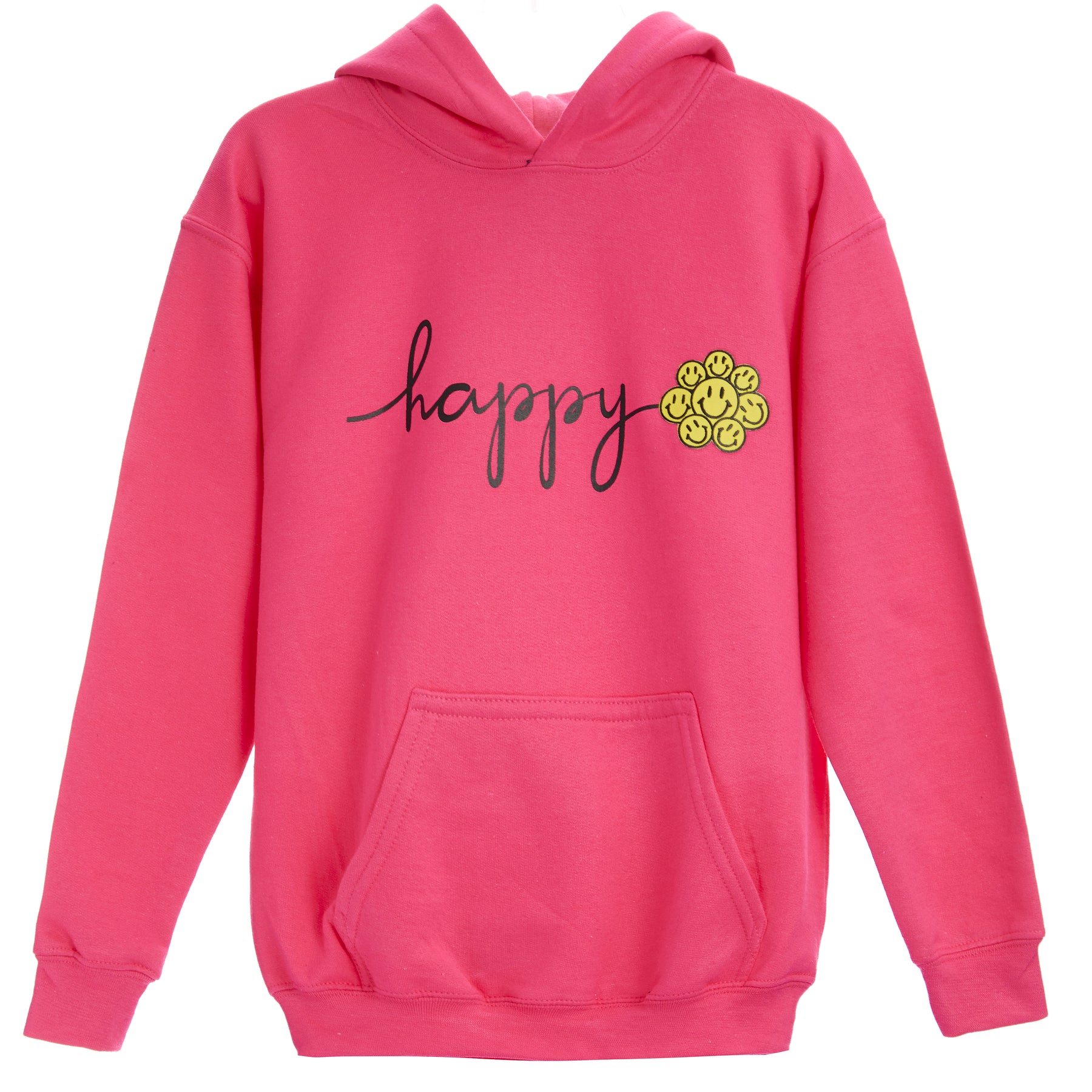 Happy Smiley Patch Hoodie