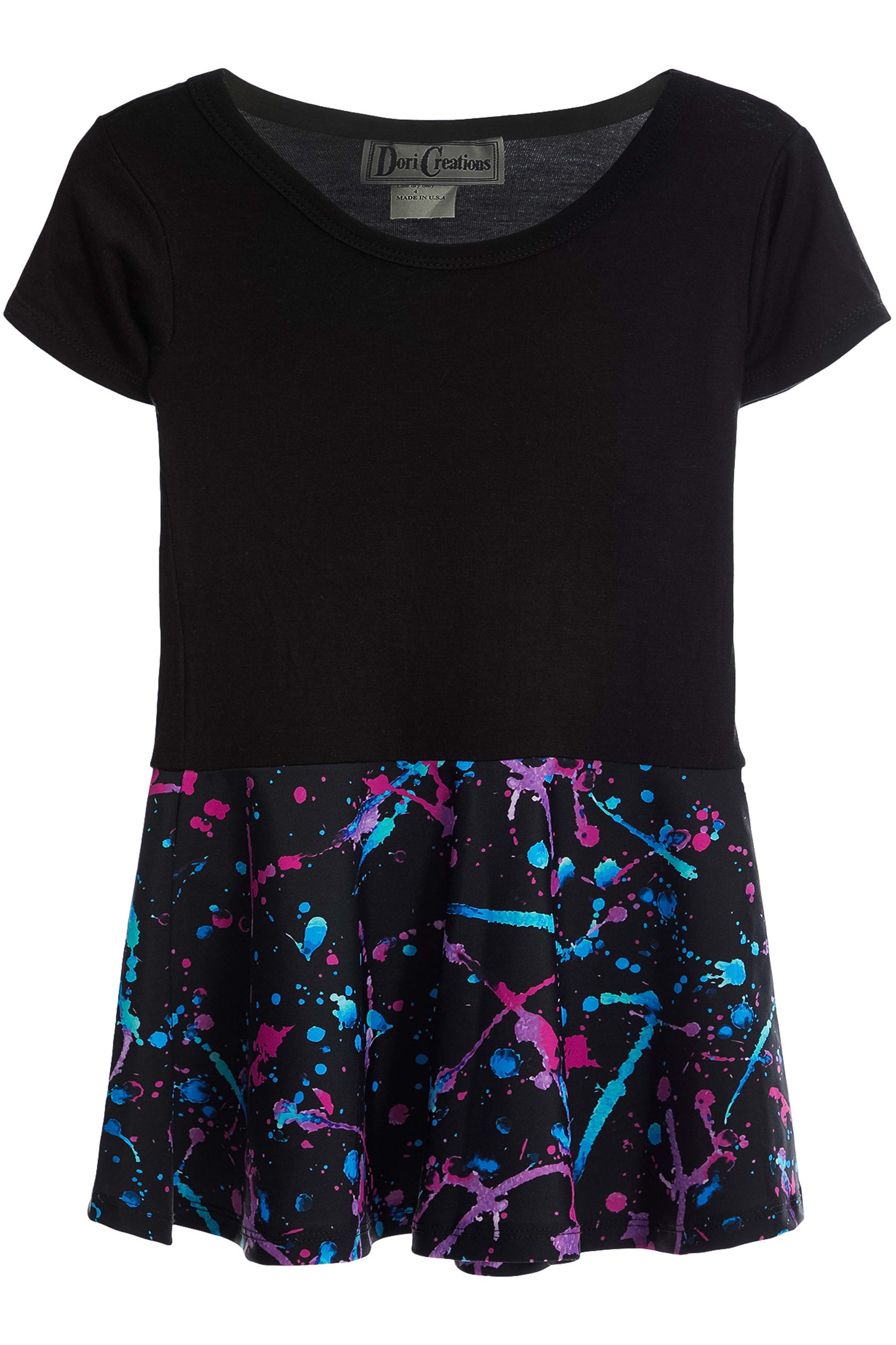 Splatter Bottom Dress