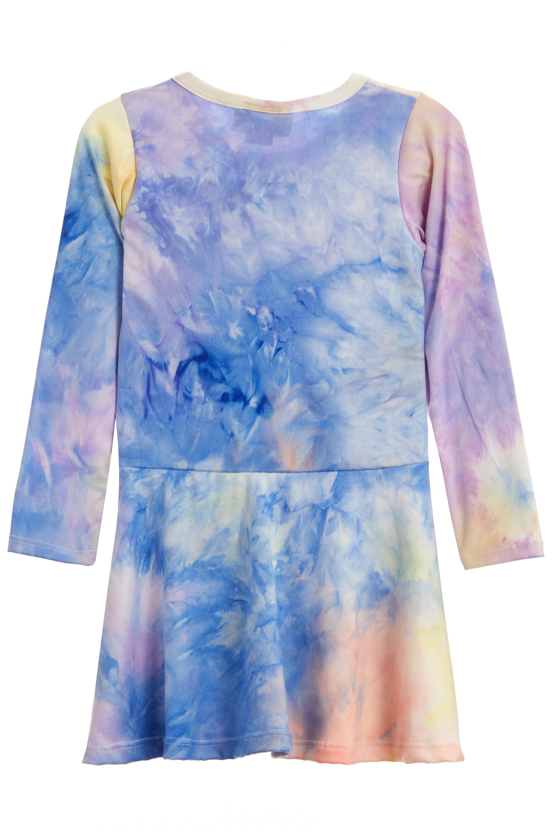 Long Sleeve Tie Dye Dress