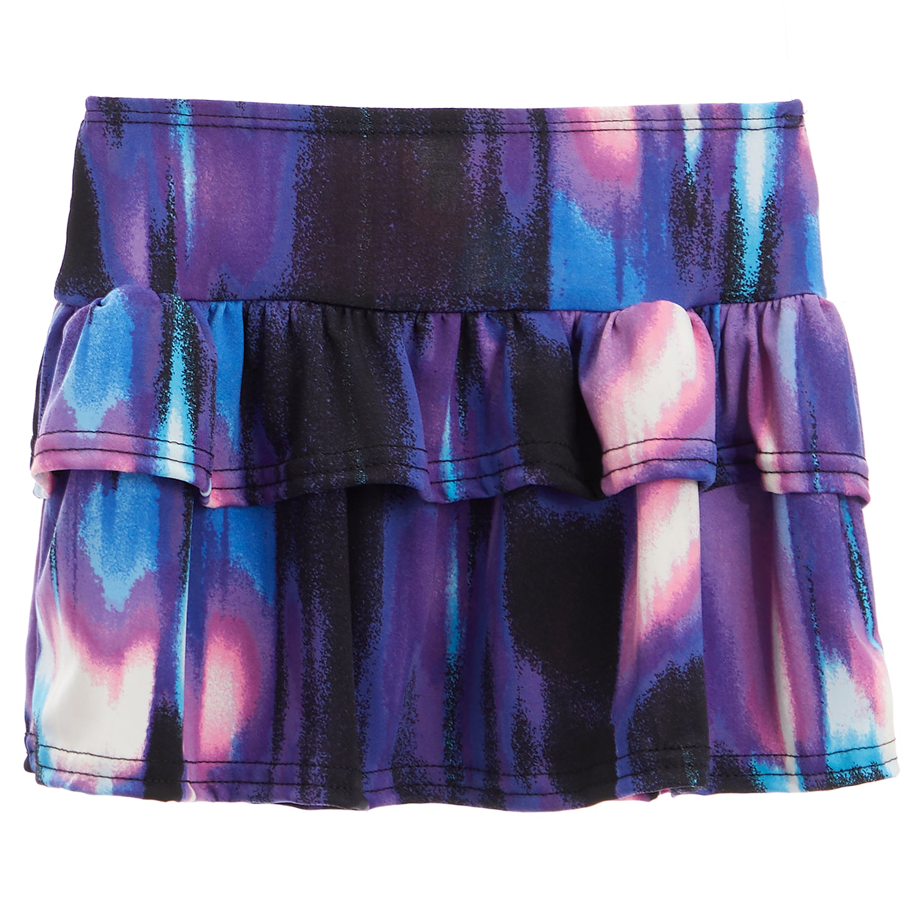 Printed Skirt- Blue Purple