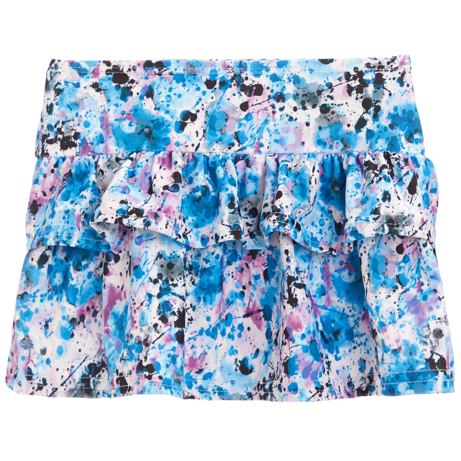 Skater Skirt- Blue Lavender Splatter
