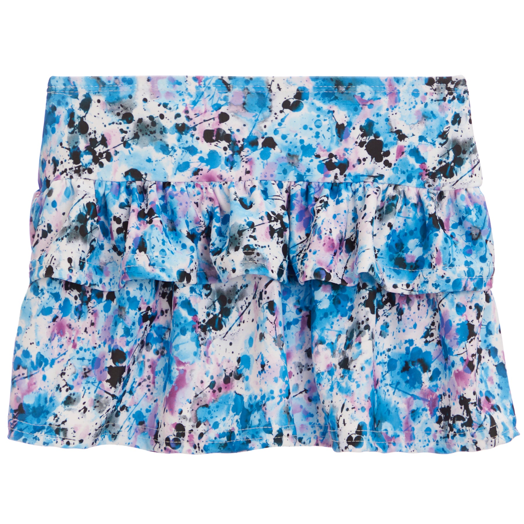 Skater Skirt- Blue Lavender Splatter