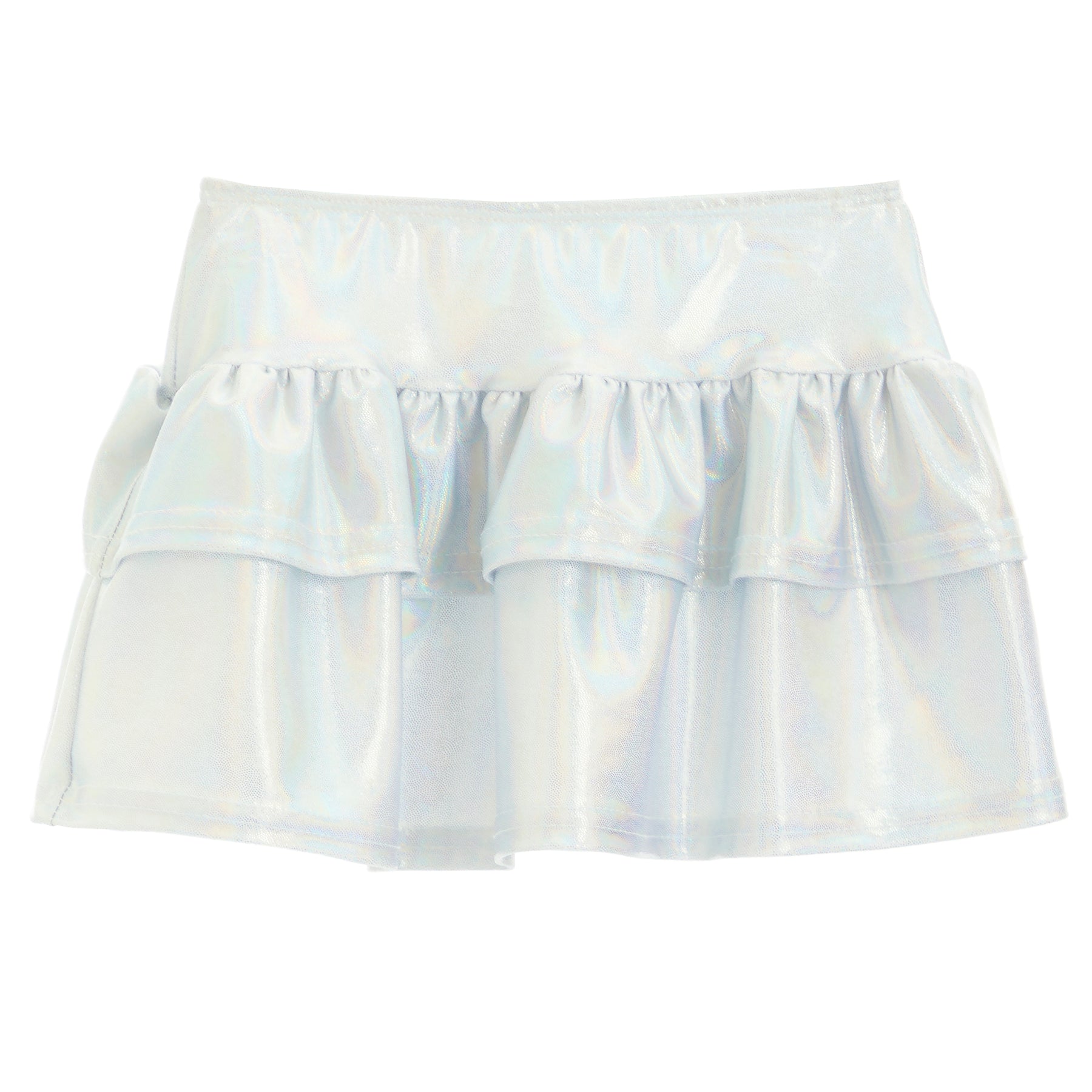 Lame Skater Skirt- Irridescent