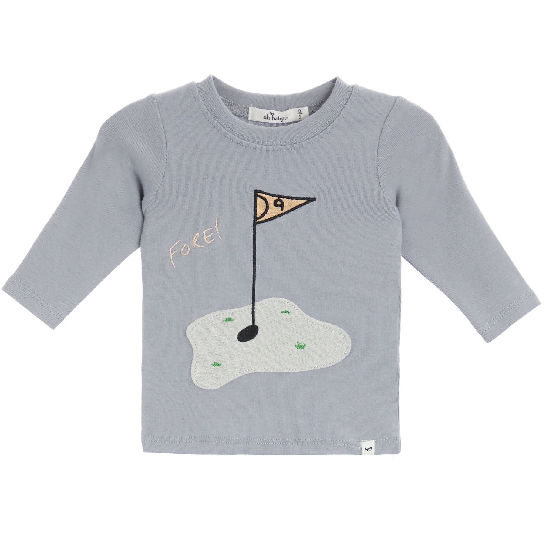 Gold FORE! L/S Set