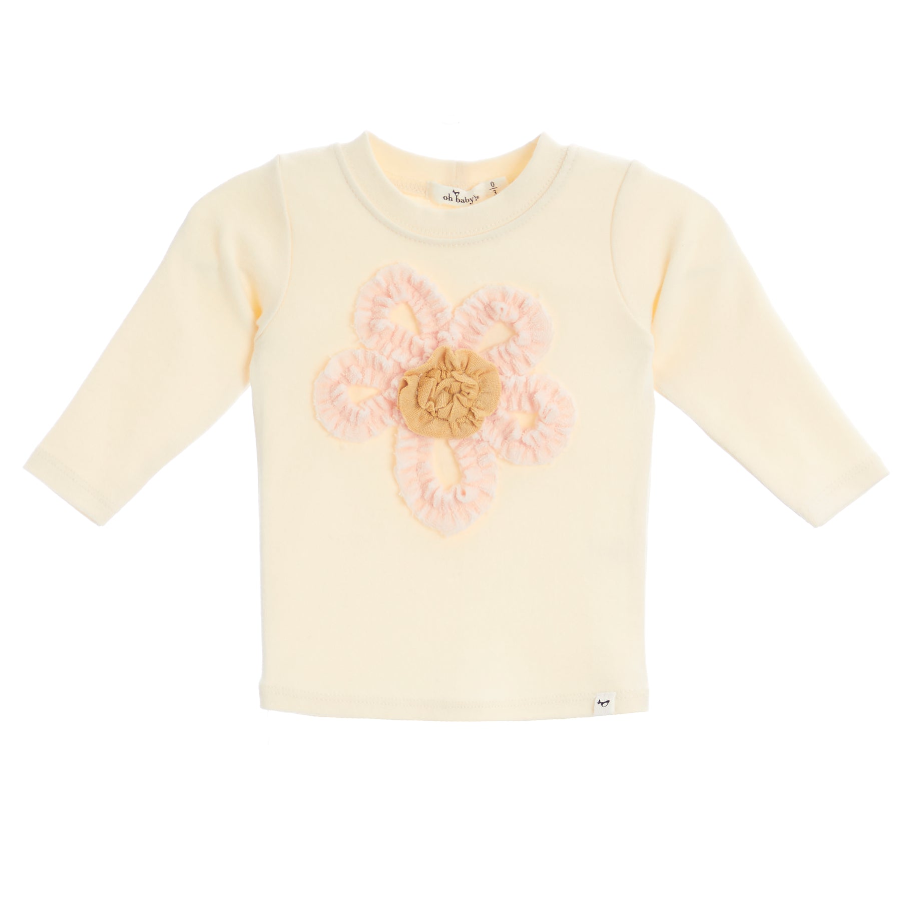Ruffle Flower L/S Set