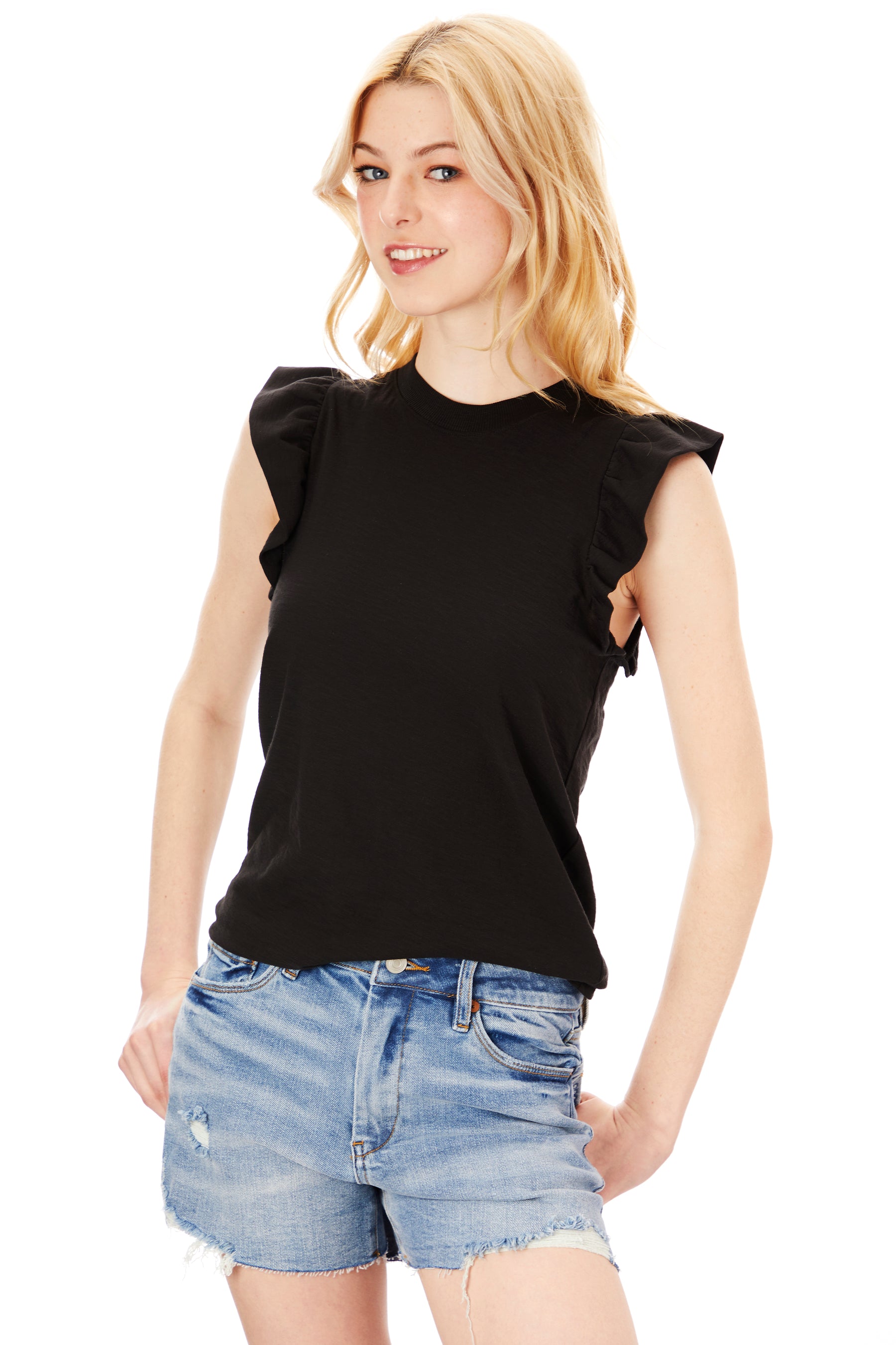 Paulette Ruffle Tank