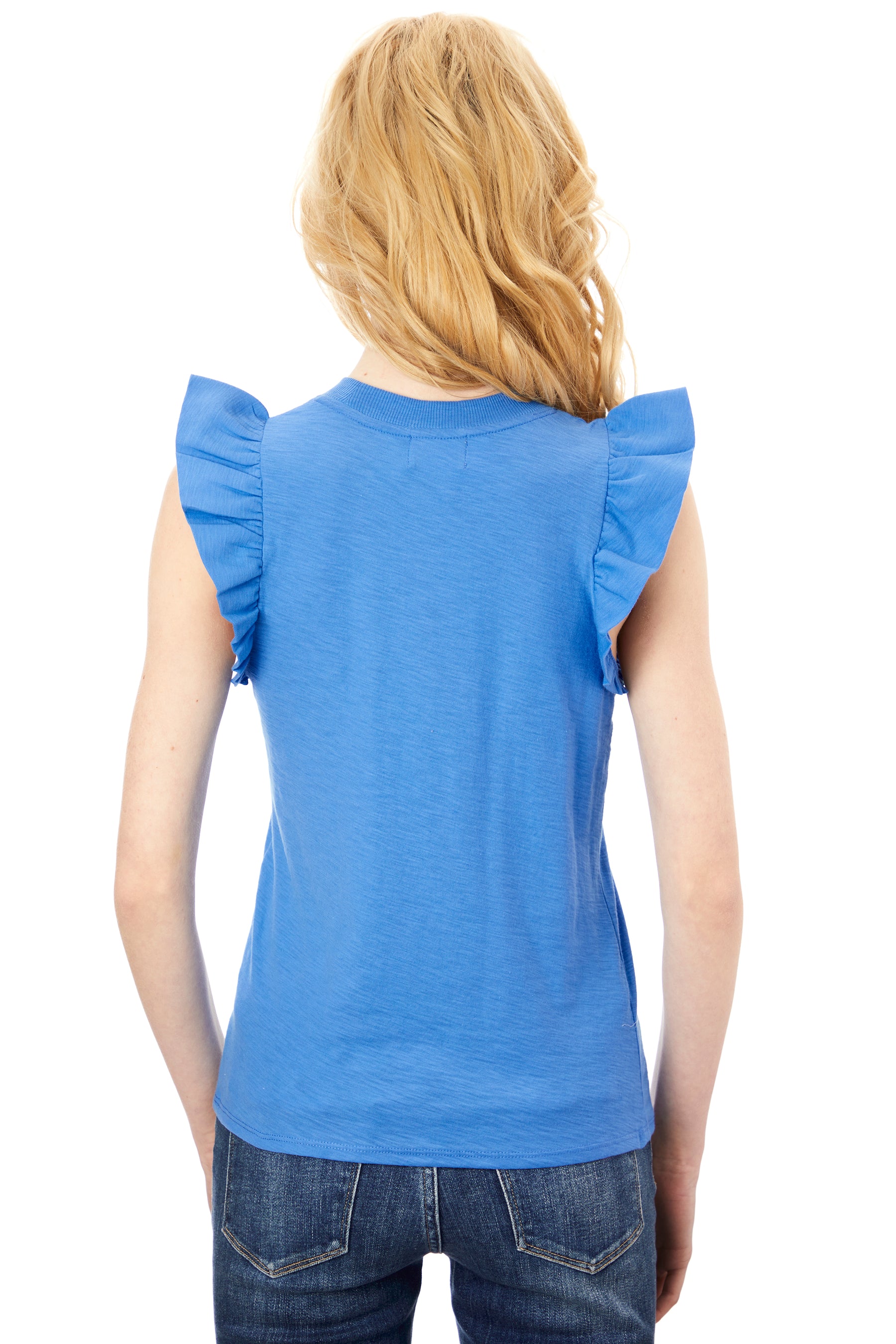 Paulette Ruffle Tank