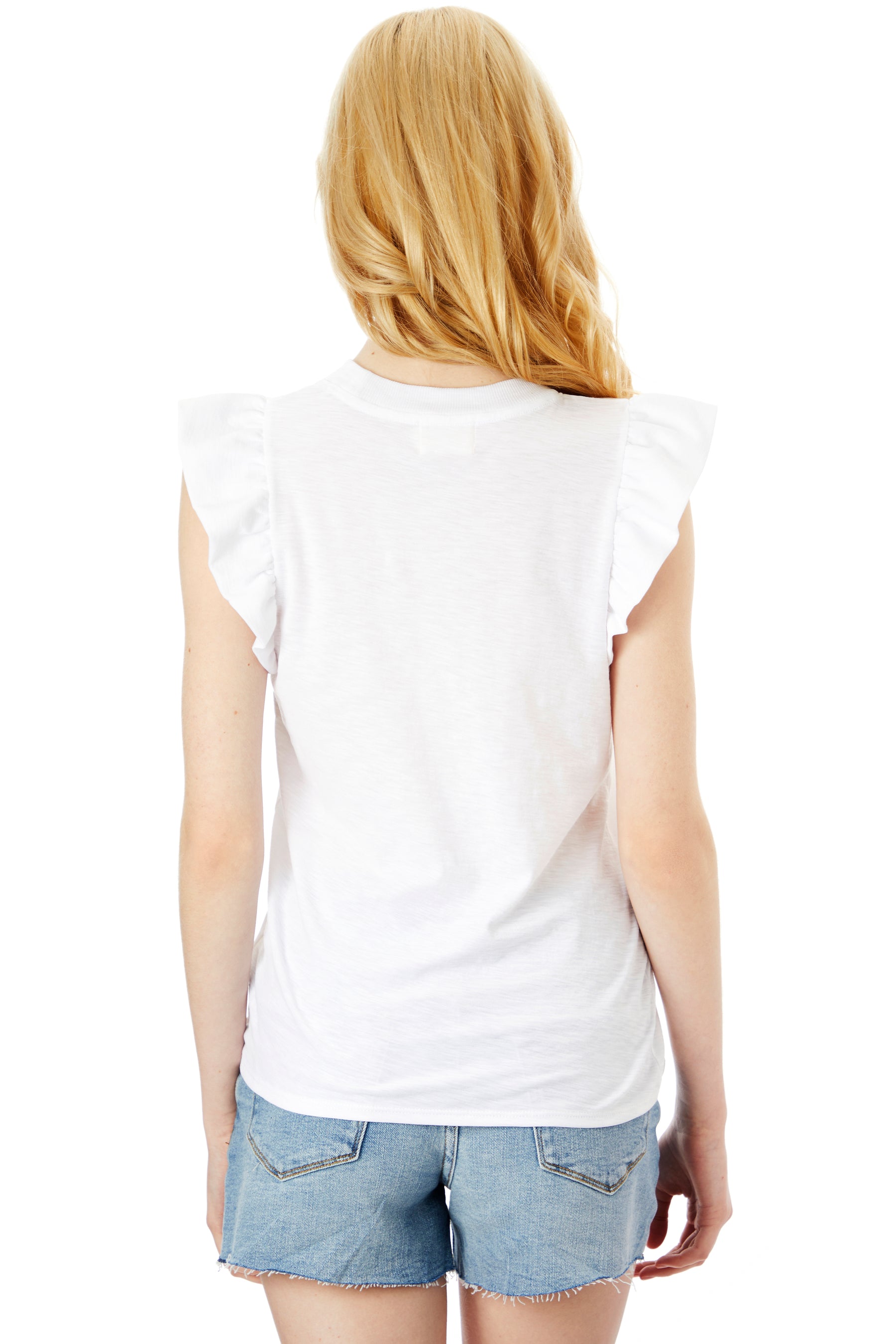 Paulette Ruffle Tank