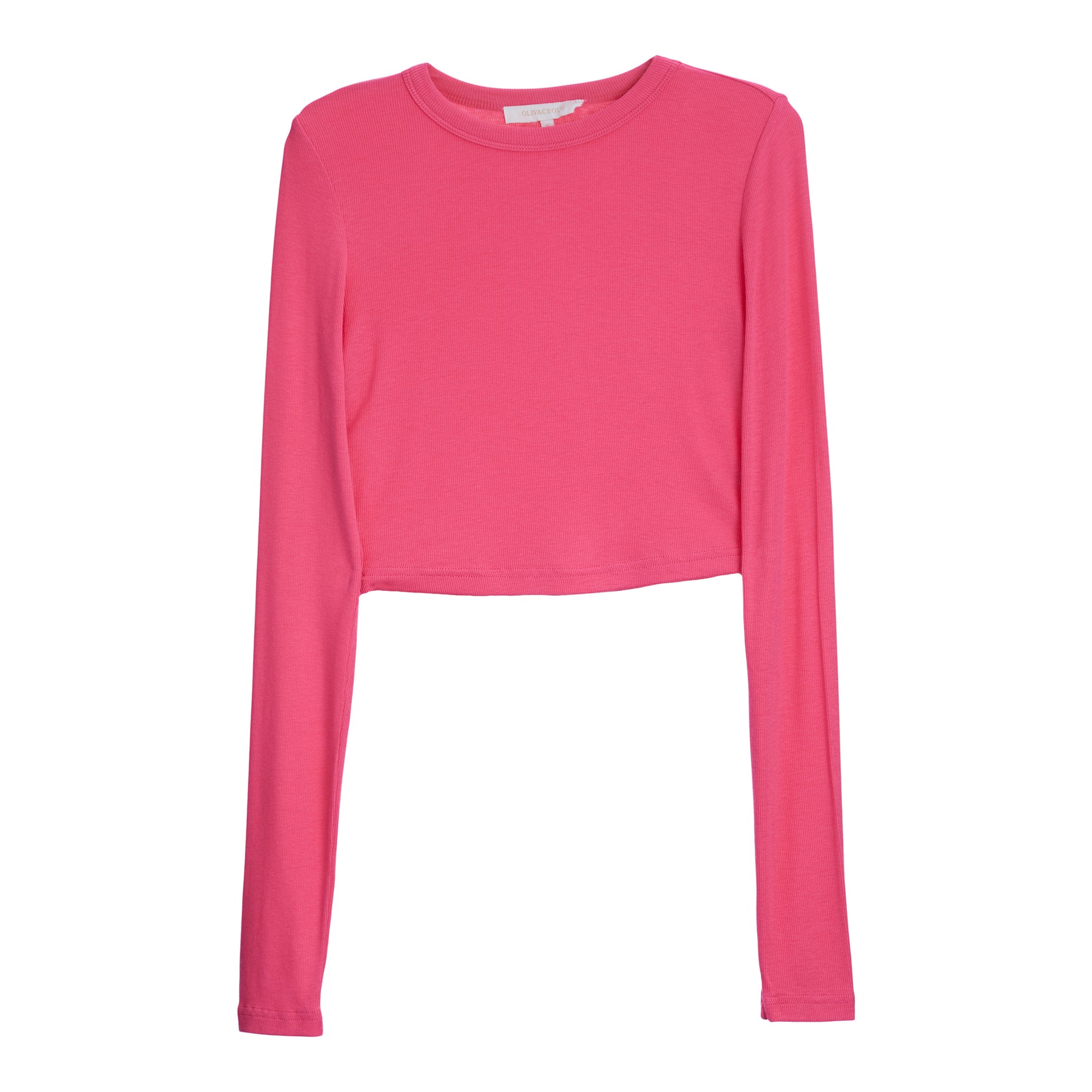 Ribbed Long Sleeve Tee