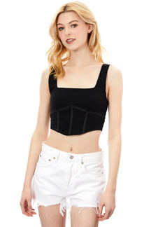 Corset Stitch Top